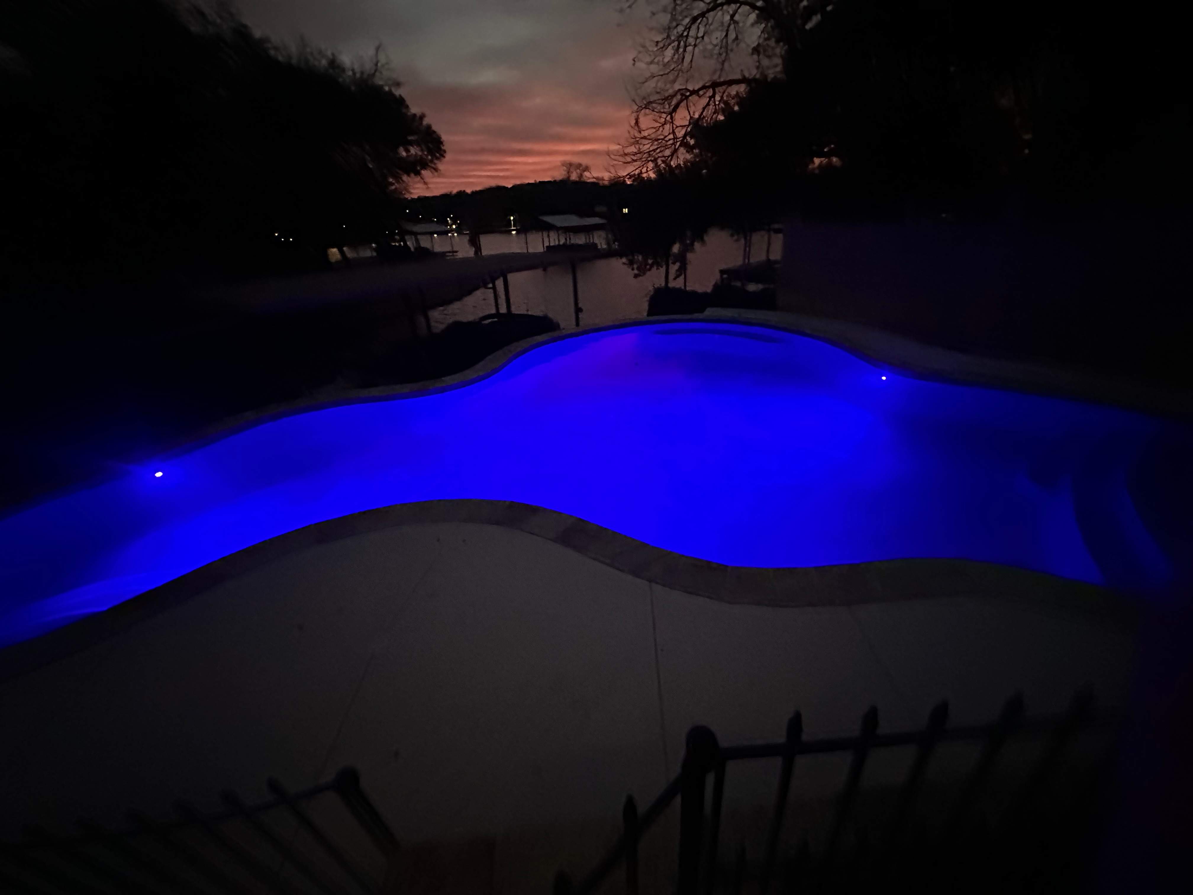 Freeform Pool with Tanning Ledge and Stone Coping by Pinnacle Pools and Spas - DFW