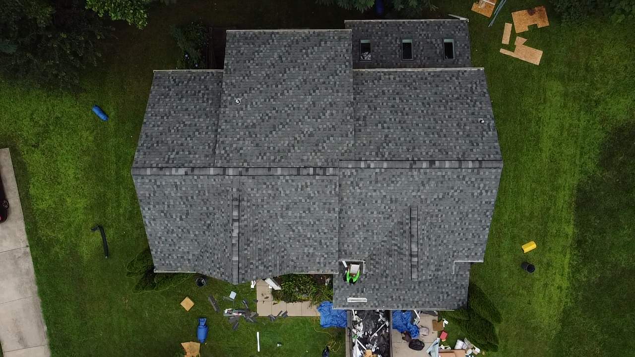Residential Roofing Installation using GAF Timberline HDZ by Matter Roofing & Construction