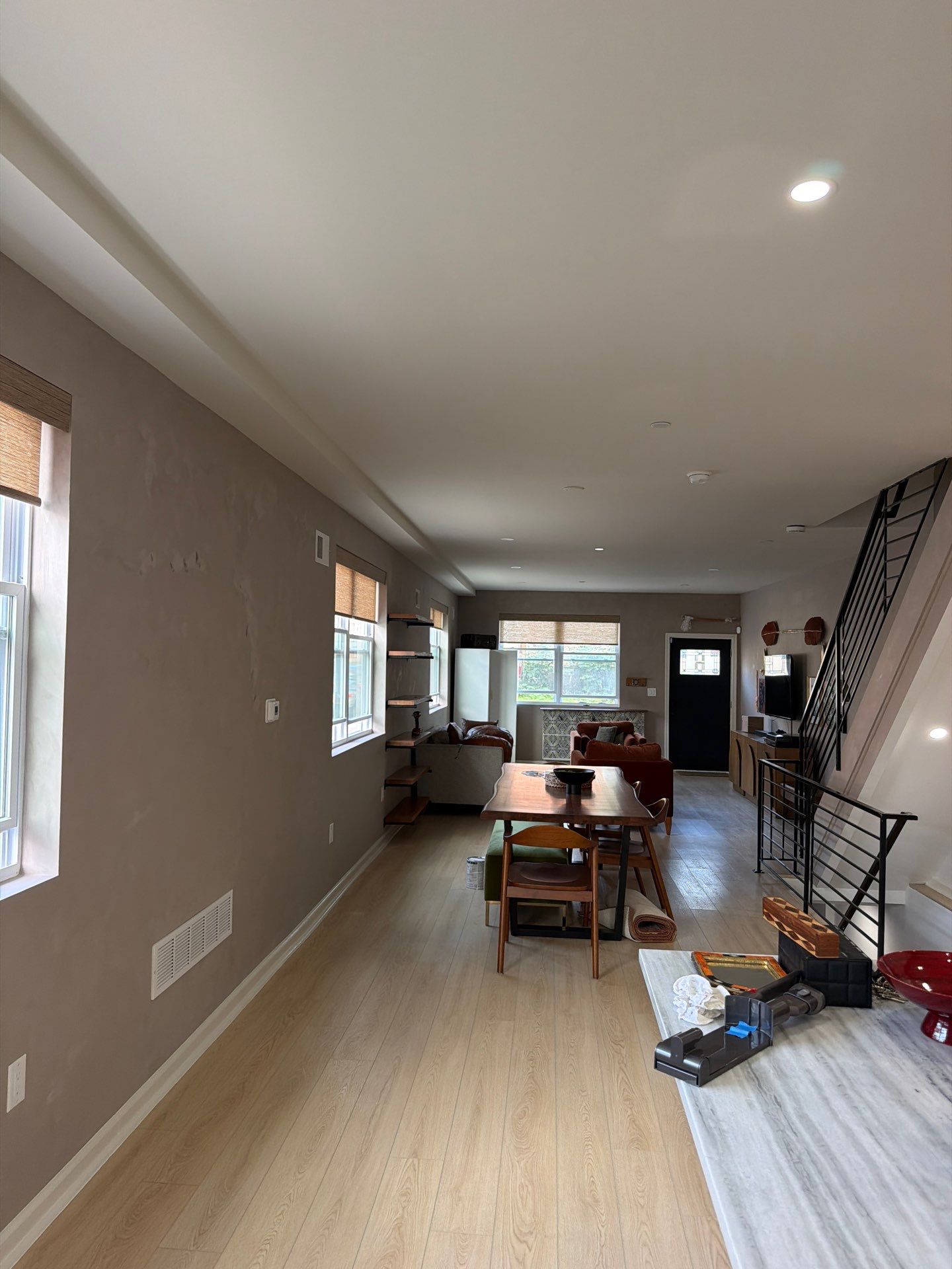 Beyond Traditional Paint: A Limewash Transformation in Brewerytown by Groovy Hues
