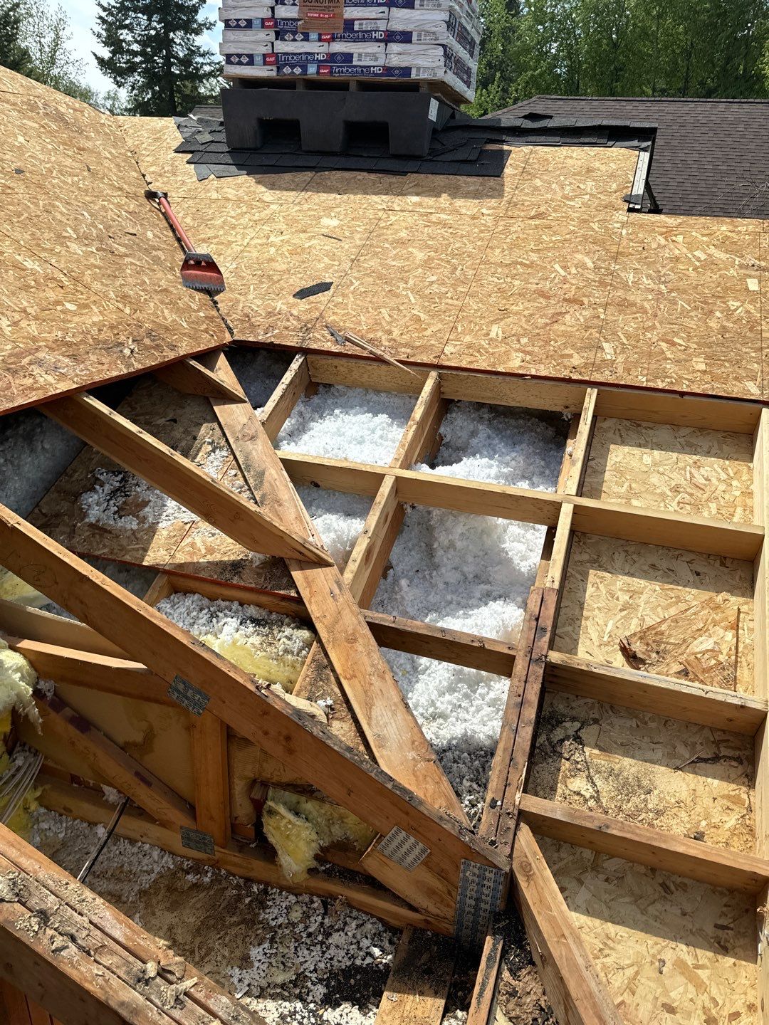 GAF HDZ Charcoal Roof Replacement  by Montana Roofing Solutions