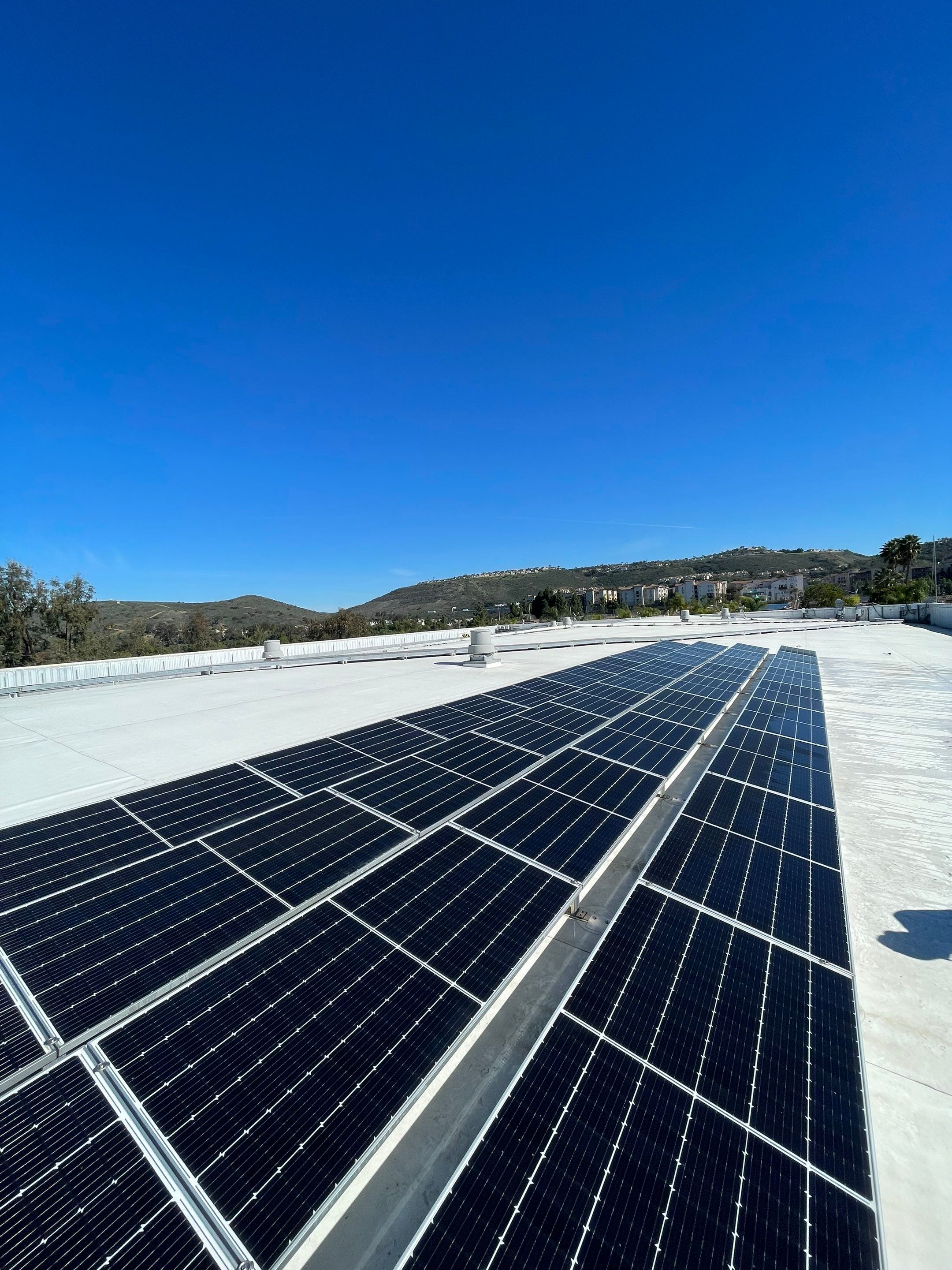 Commercial Solar Panel Cleaning by Palm Coast Solar Cleaning