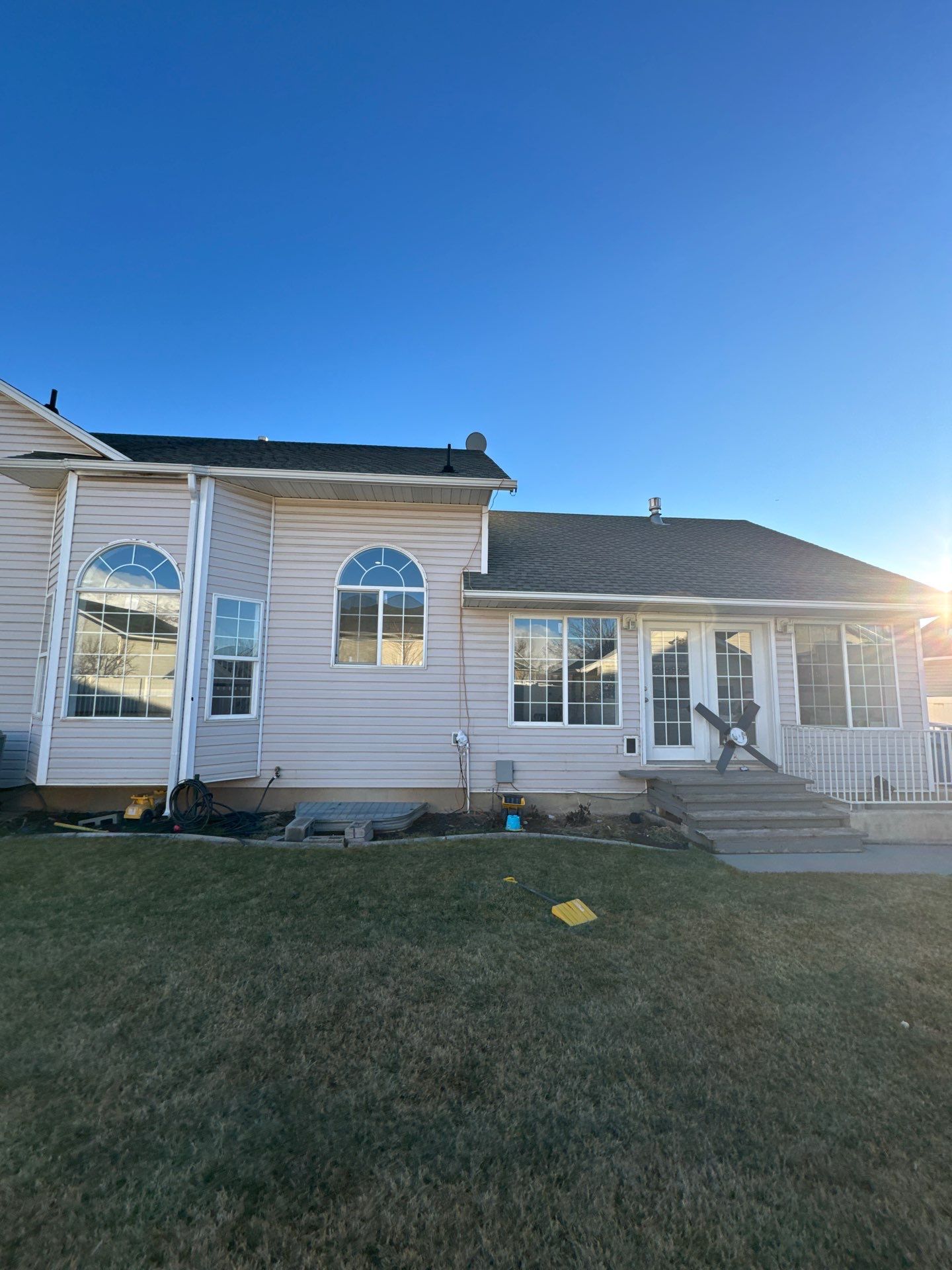 Project in Orem by Master Rain Gutters.