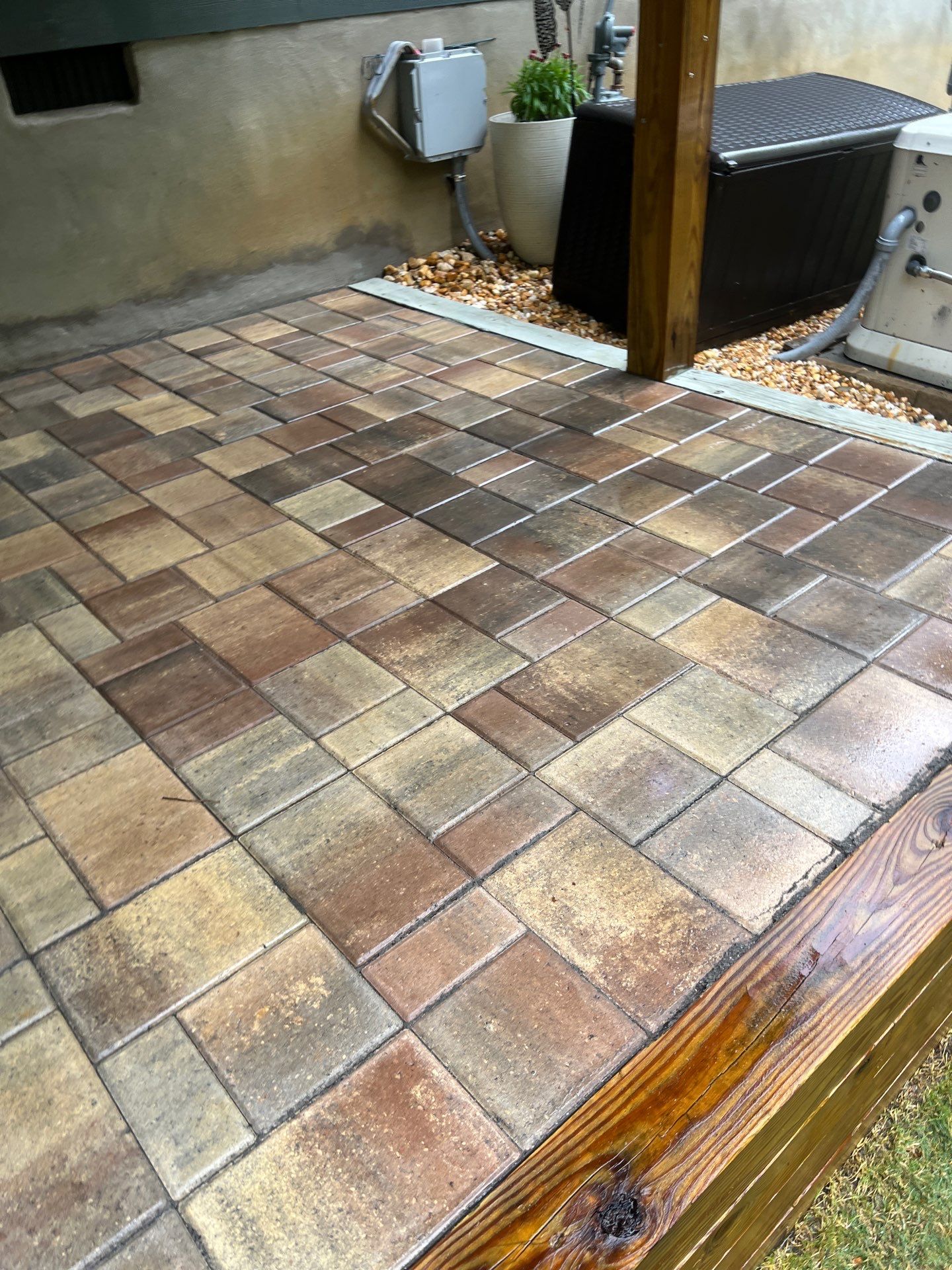 Pavers using Concrete Sealant by DuraSeal