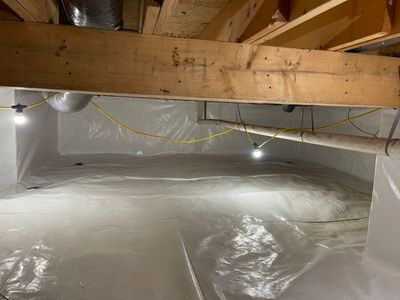 Crawl Space Waterproofing & Encapsulation using GrateProducts