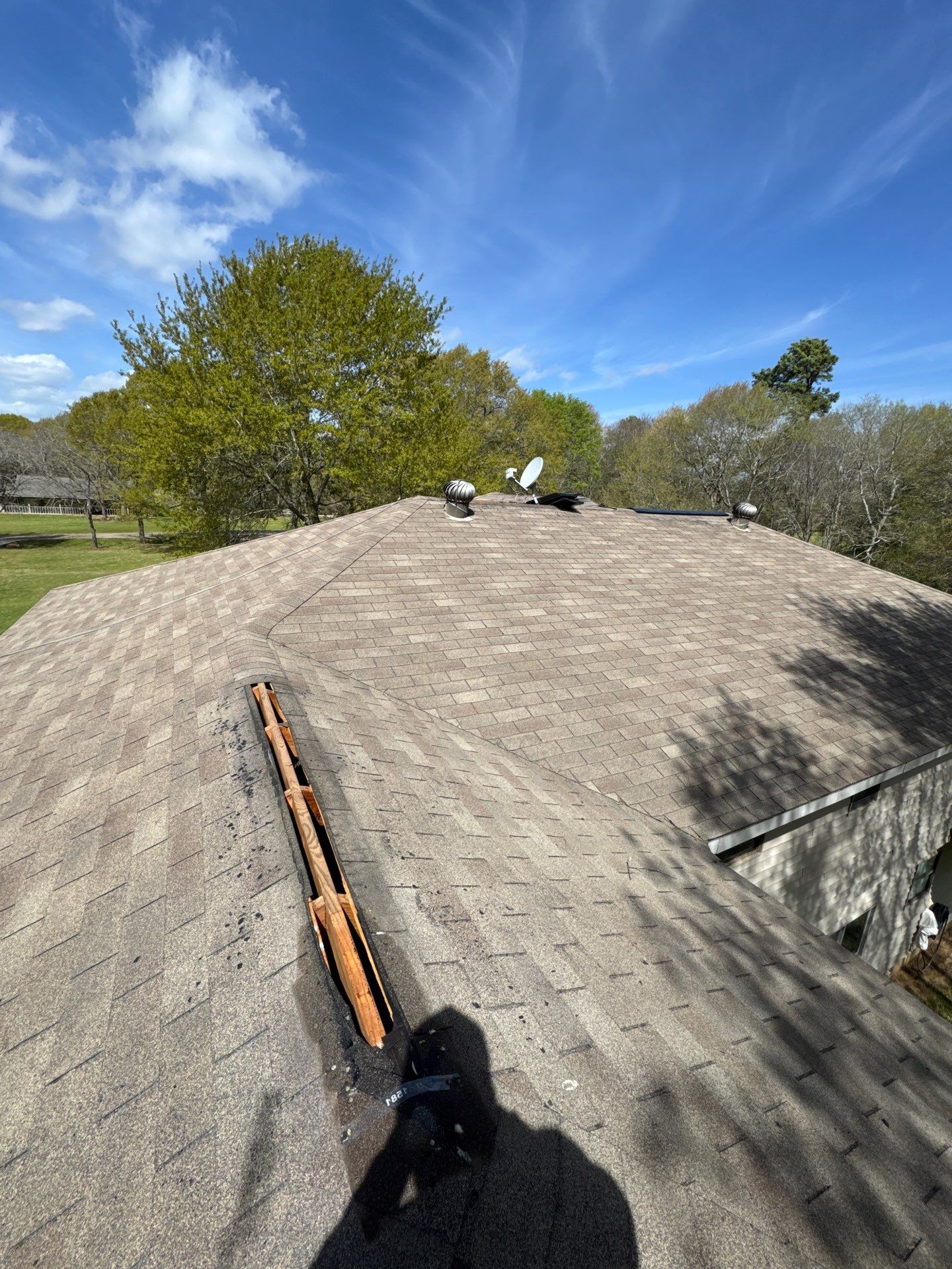 Roof Repairs Project in Conroe, TX by Proud Roofing