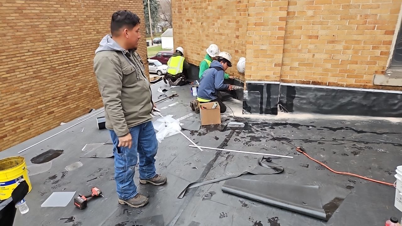 Commercial Roofing Repair using Repair by Absolute Roofing and Construction