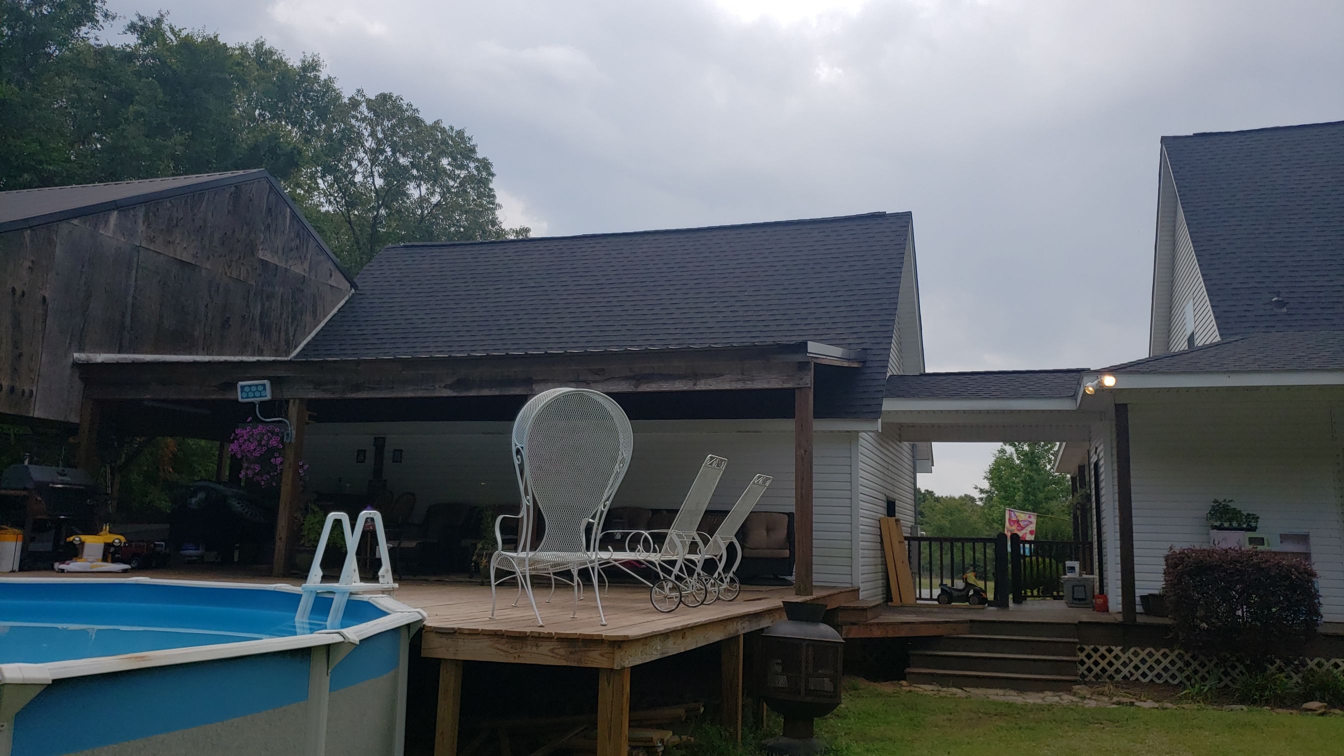 Residential Roofing Installation using Roof Replacement by American Roofing & Construction LLC