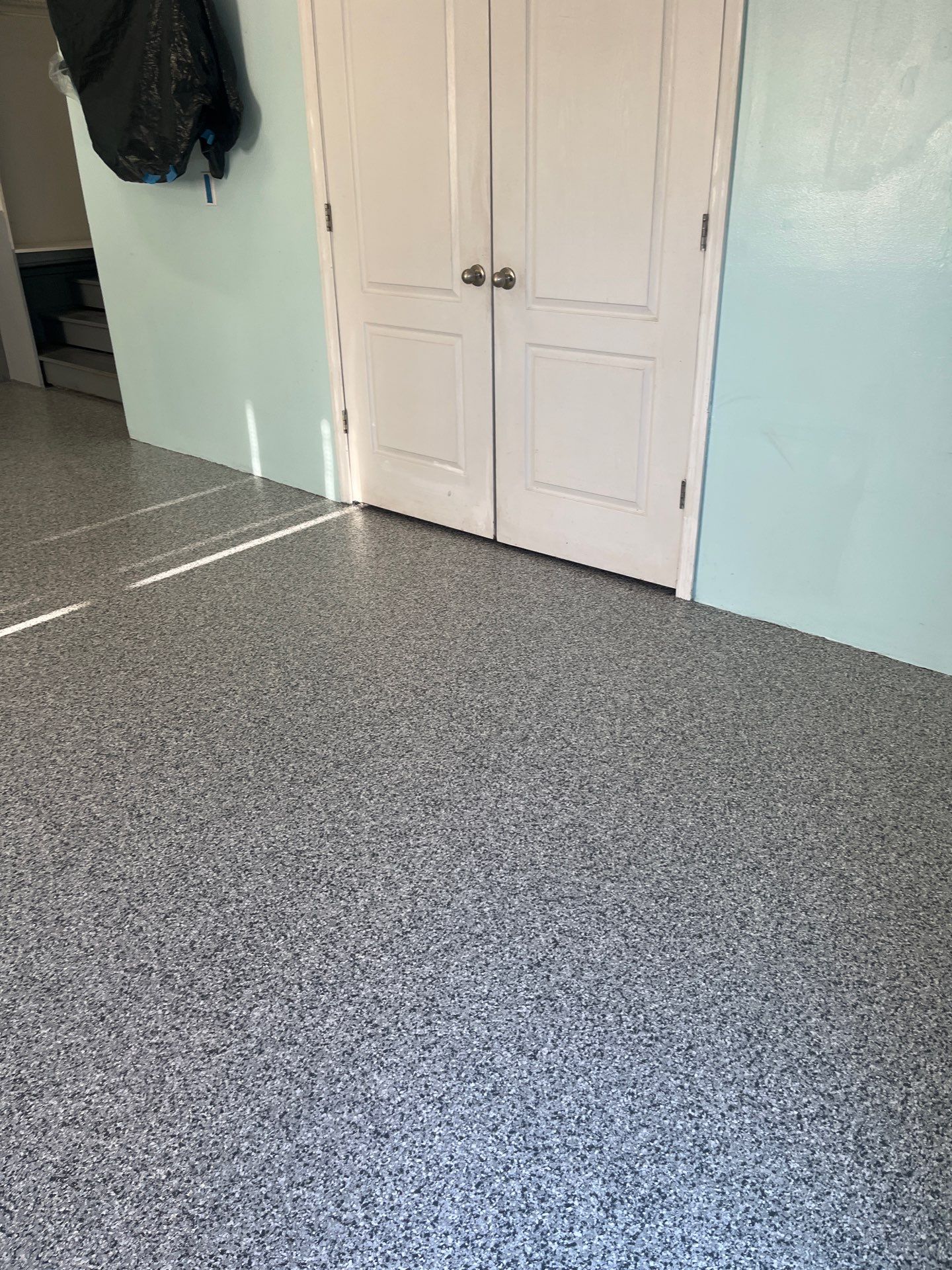 Garage Floor Coating using Gravel by My Garage Floor Guys