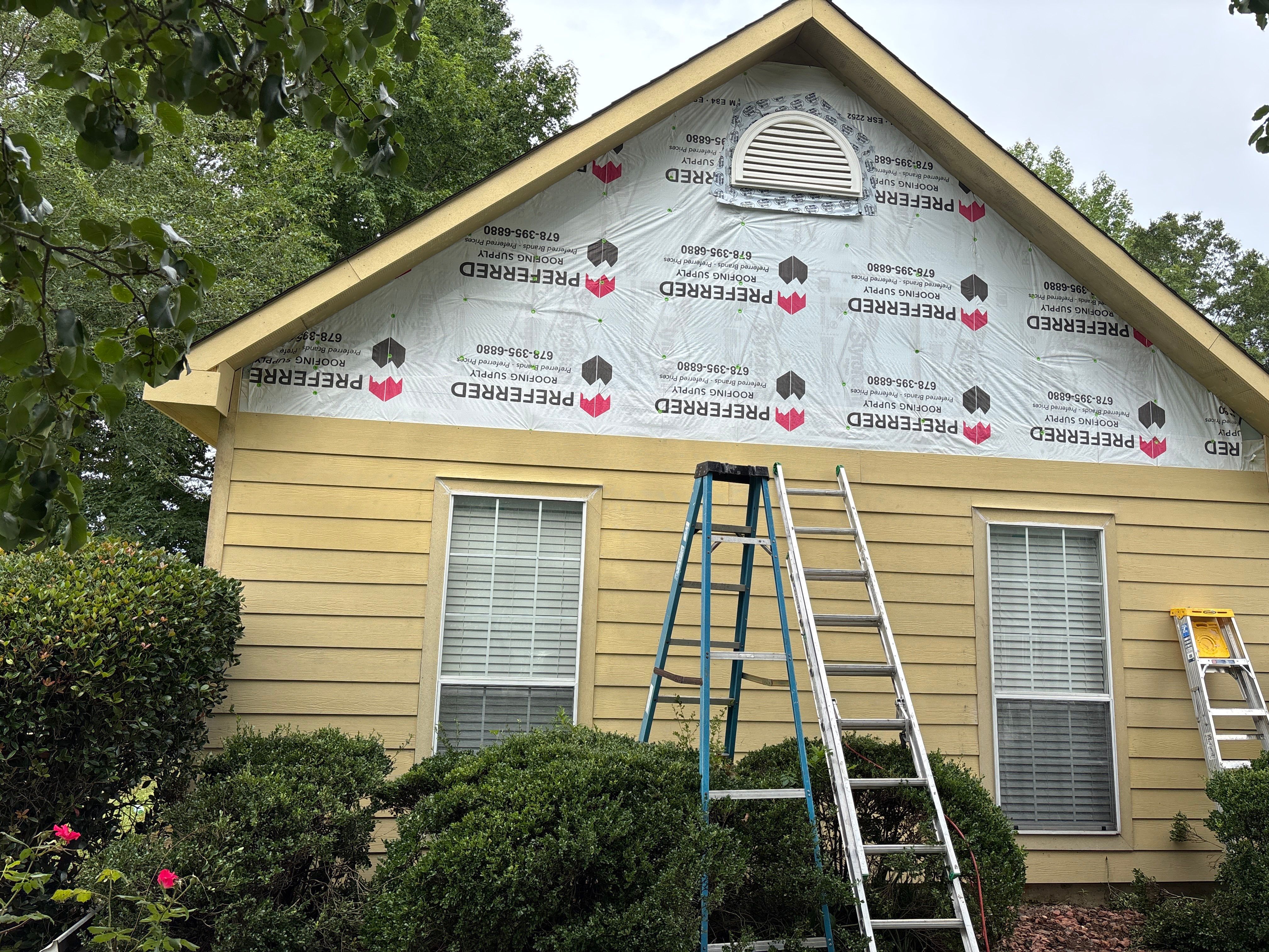 Siding replacement  by Deerfield Roofing LLC