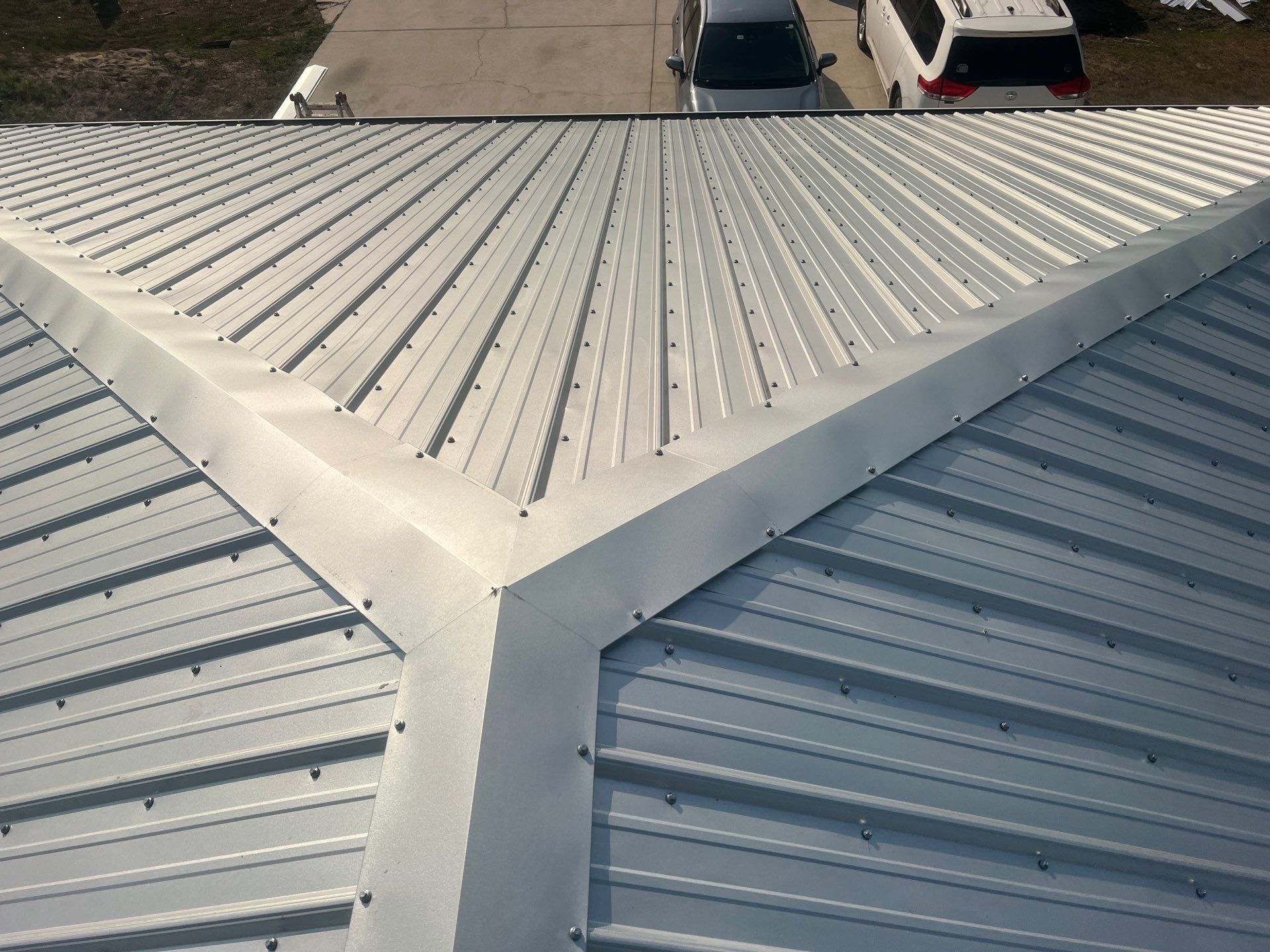 Residential Roofing Installation using Tuff Rib by Durabilis Roofing INC