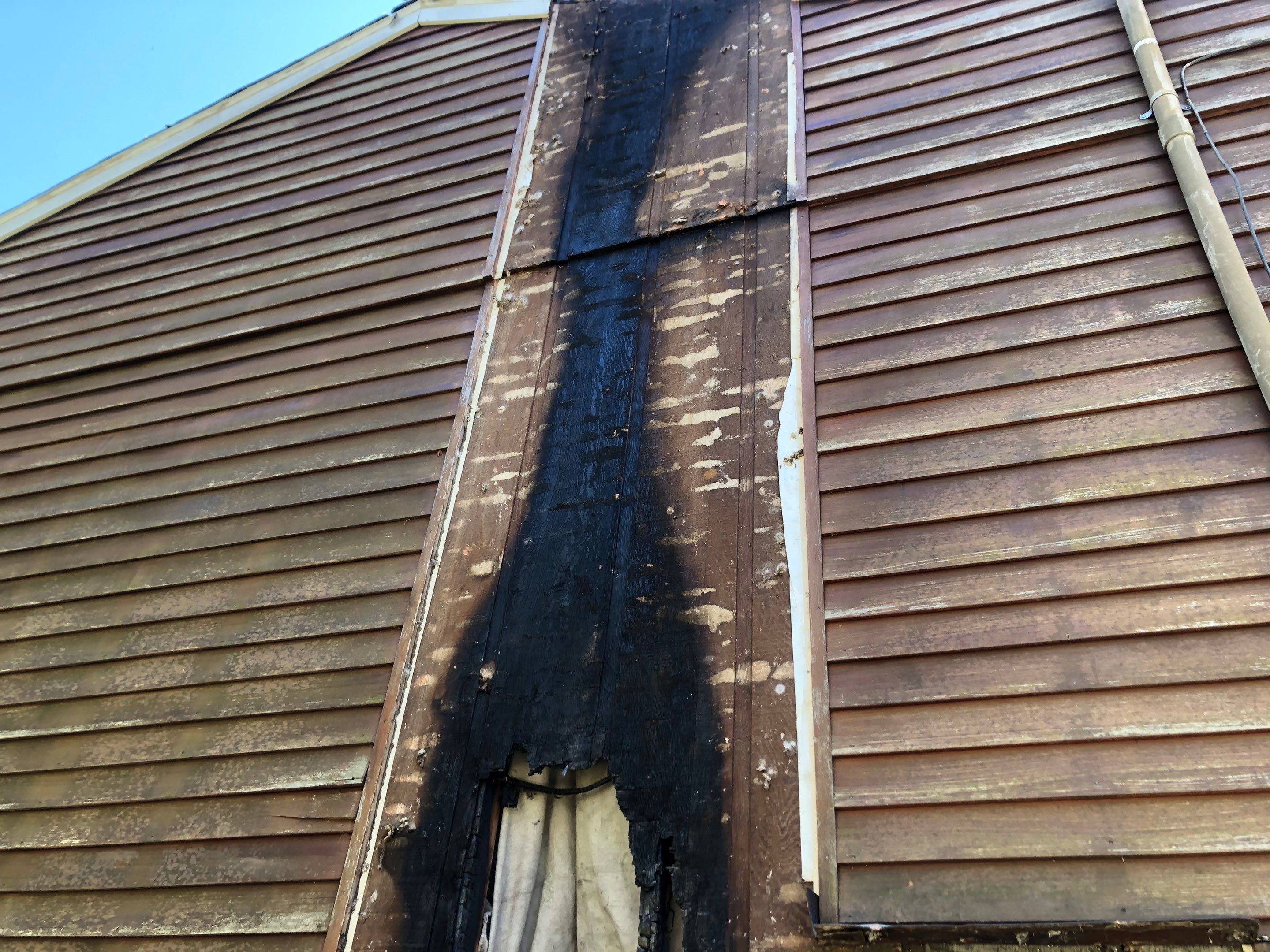 Siding Repair using Certainteed Mainstreet water intrusion by A Plus Exterior