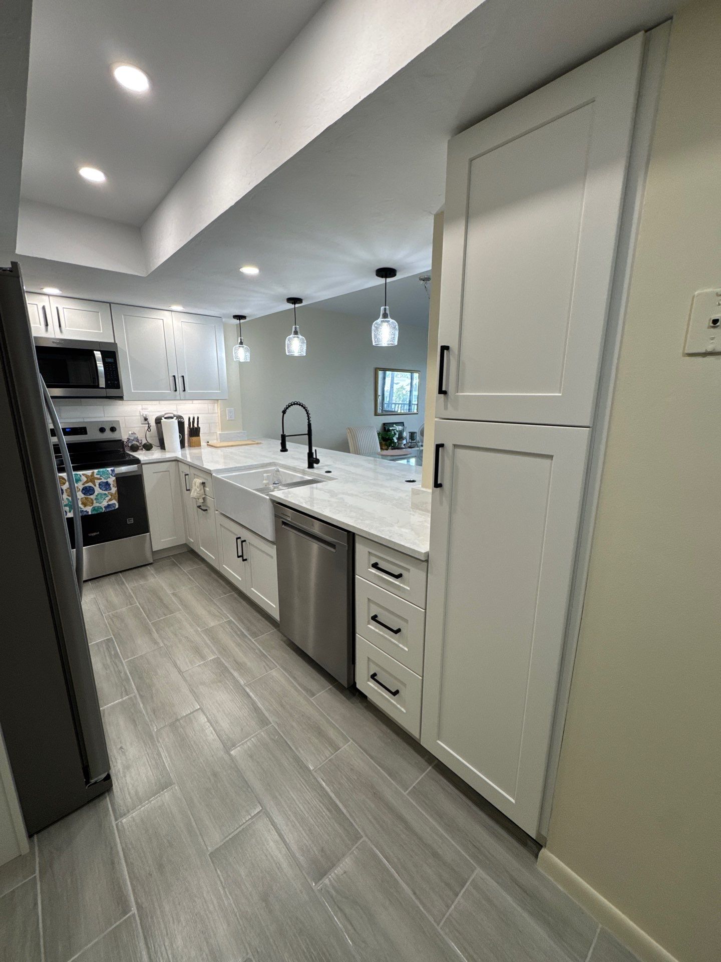 Vanderbilt Beach Condo Kitchen Remodel by Give Freedom Homes