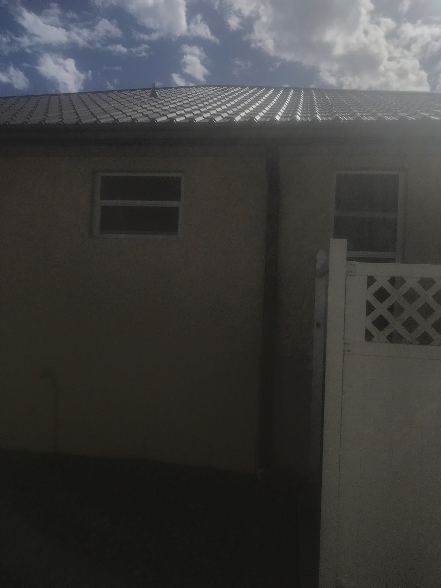 Brown Seamless Gutters Installation in Cape Coral FL by Gutter Professors