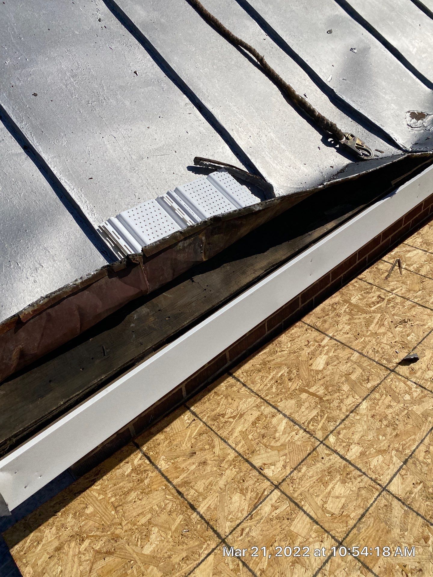Primitive Baptist Church using Standing Seam Metal by Just In Time Roofing and Restoration