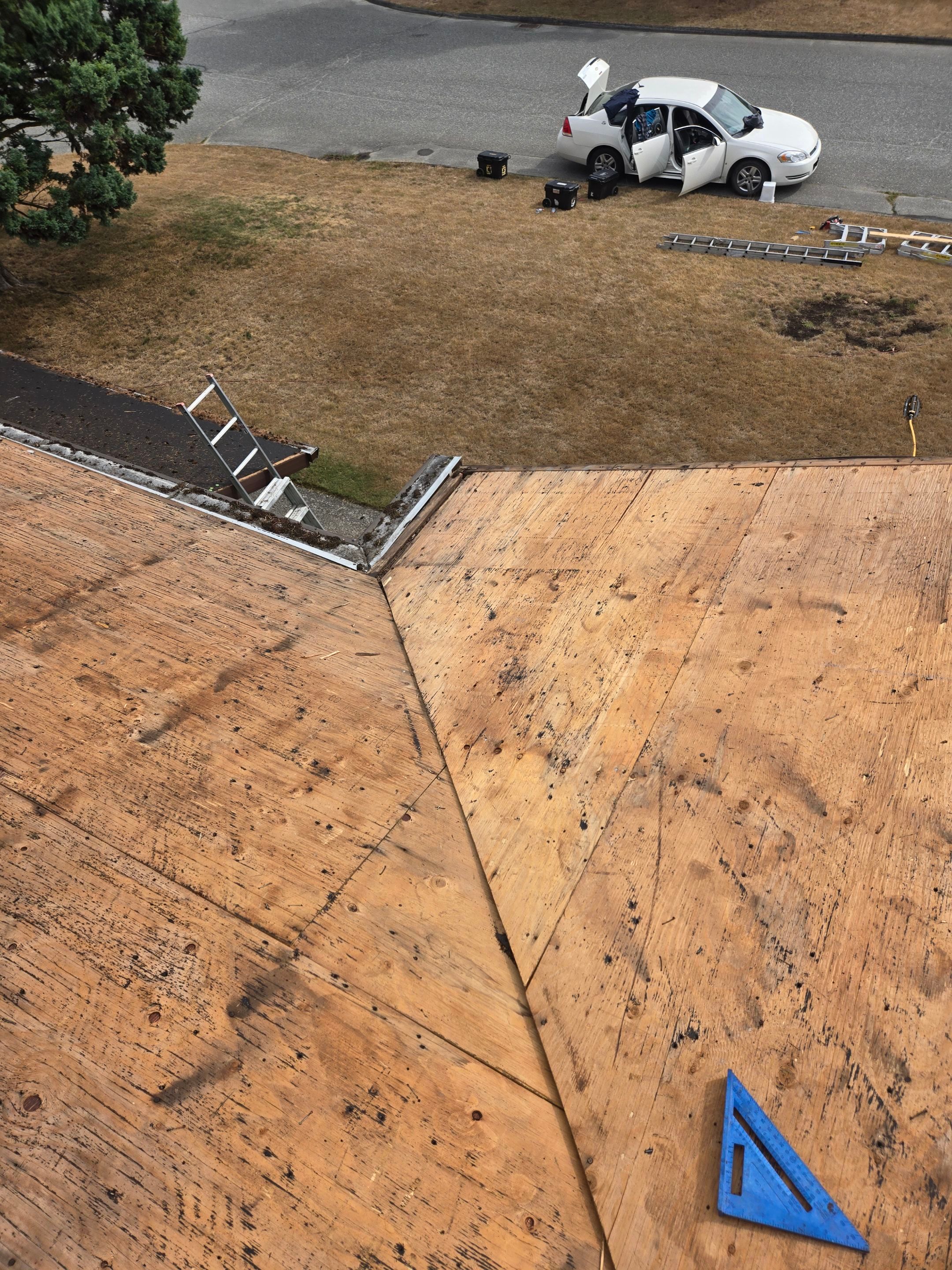 Residential Re-Roof using GAF Timberline HDZ Shakewood by Top Notch Roofing Inc