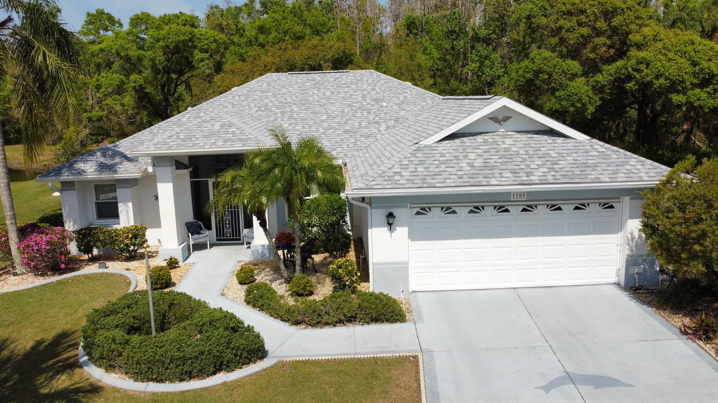 Roof replacement in Sun City Center, FL. by Steadfast Roofing