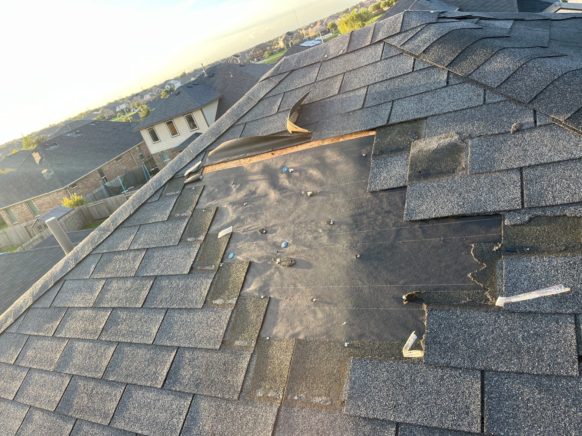 Residential Roofing Repair using Owen's Corning Duration (Lifetime) Shingles by Roof Repair Company