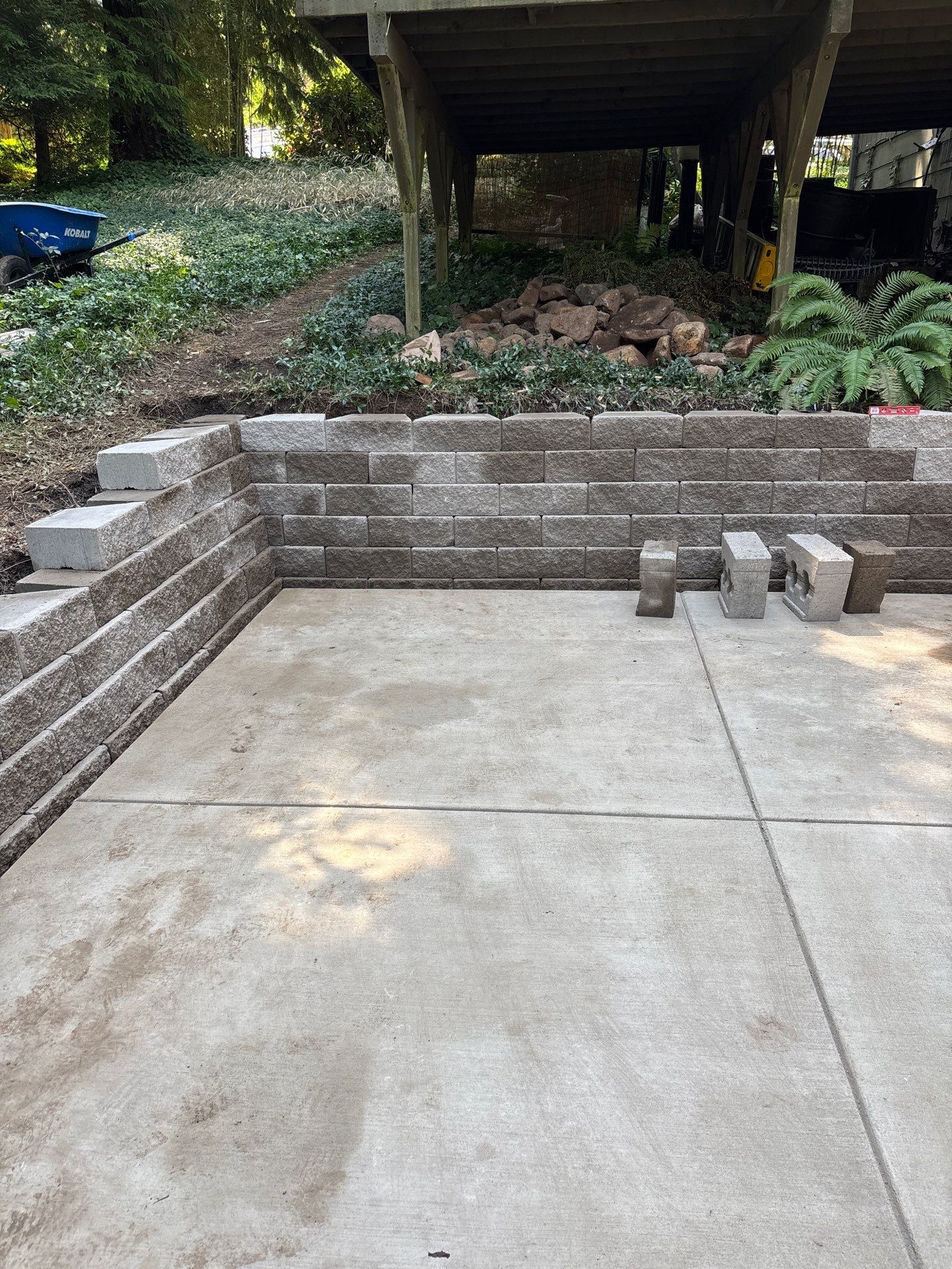 4415 - Concrete & CMU Installation by MV General Construction, LLC
