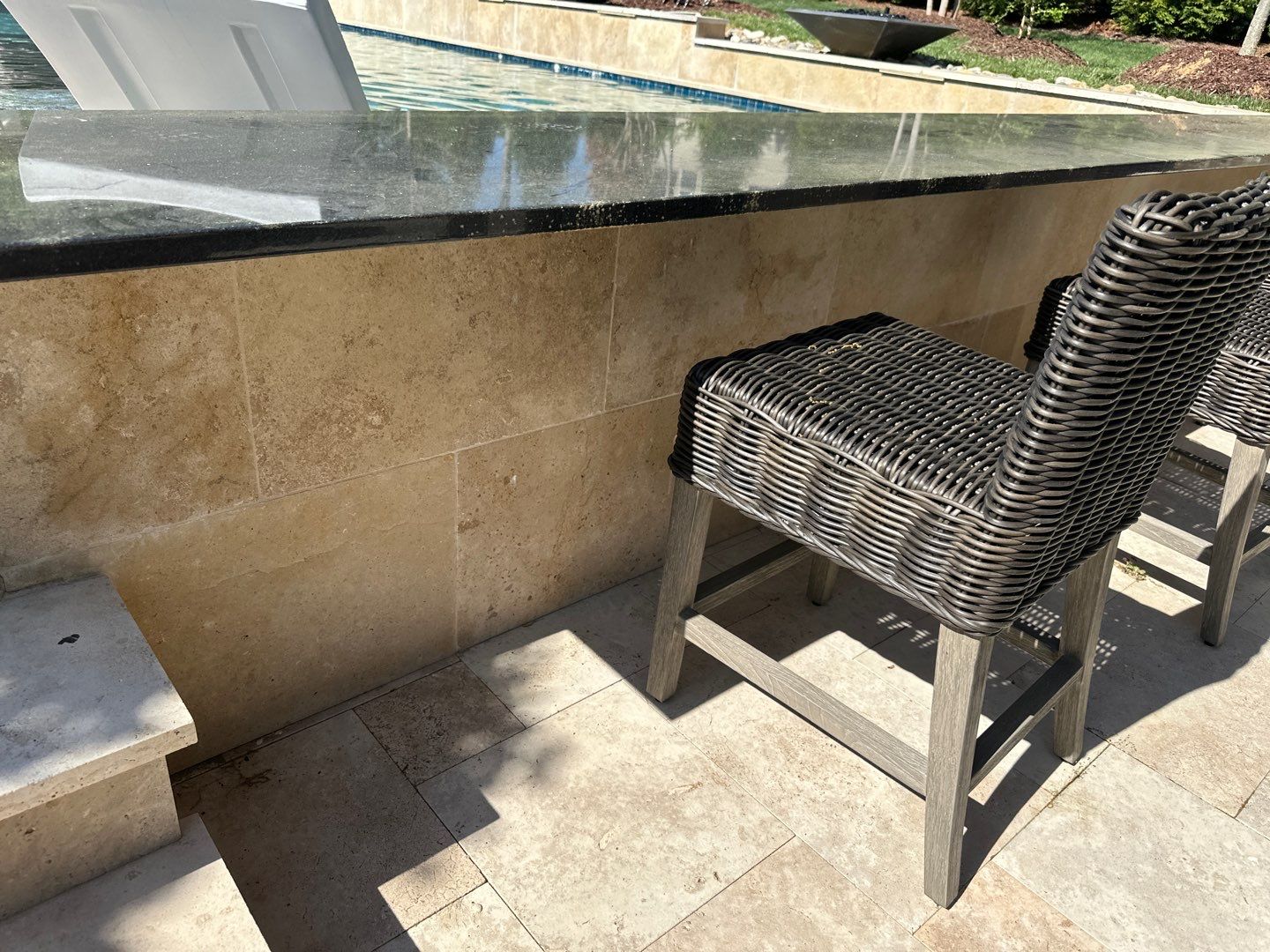 Pool Deck using Wood Sealant by DuraSeal