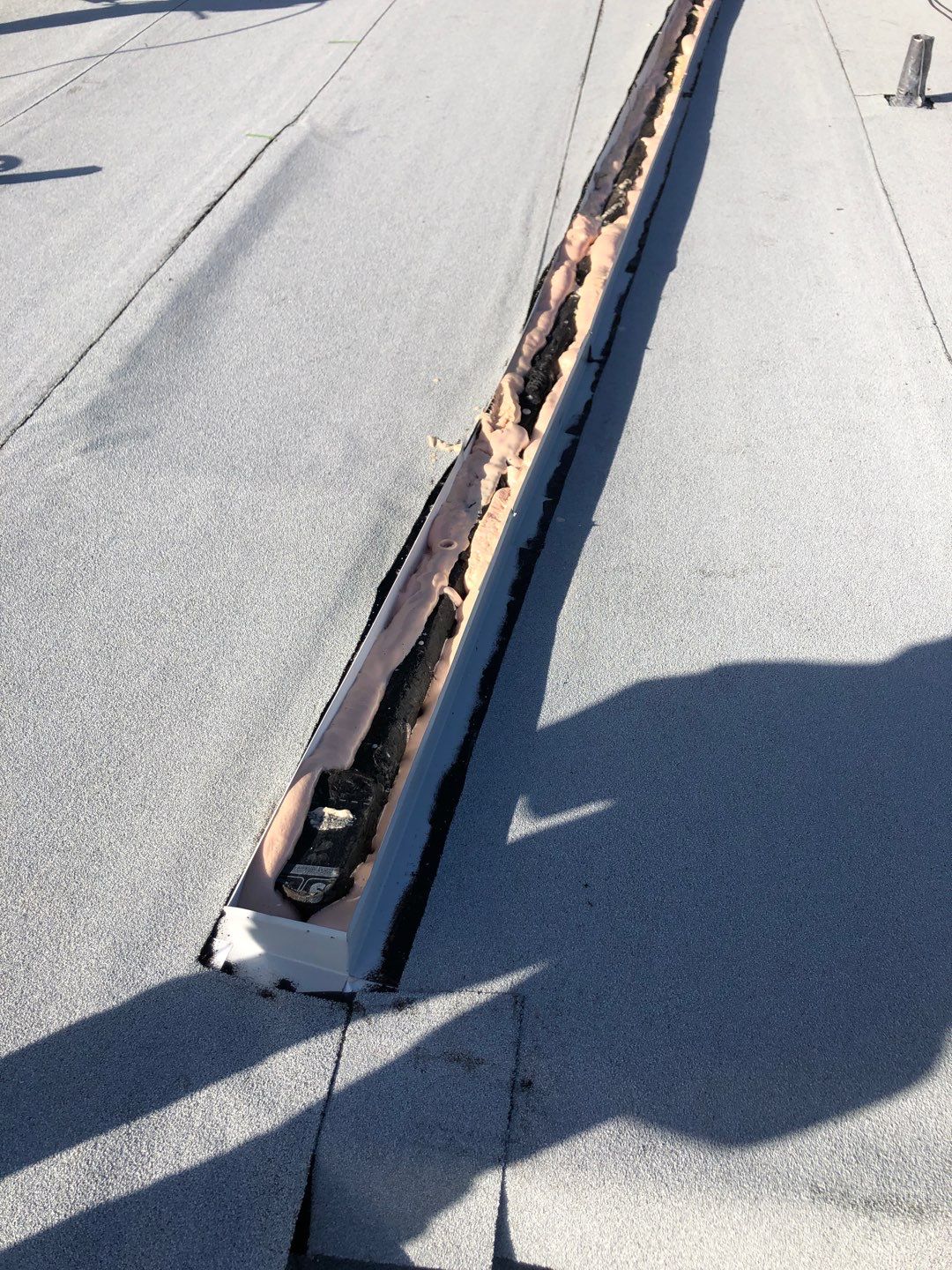 Residential Re-Roof using Polyglass Self-Adhered Flat Deck by First Due Roofing