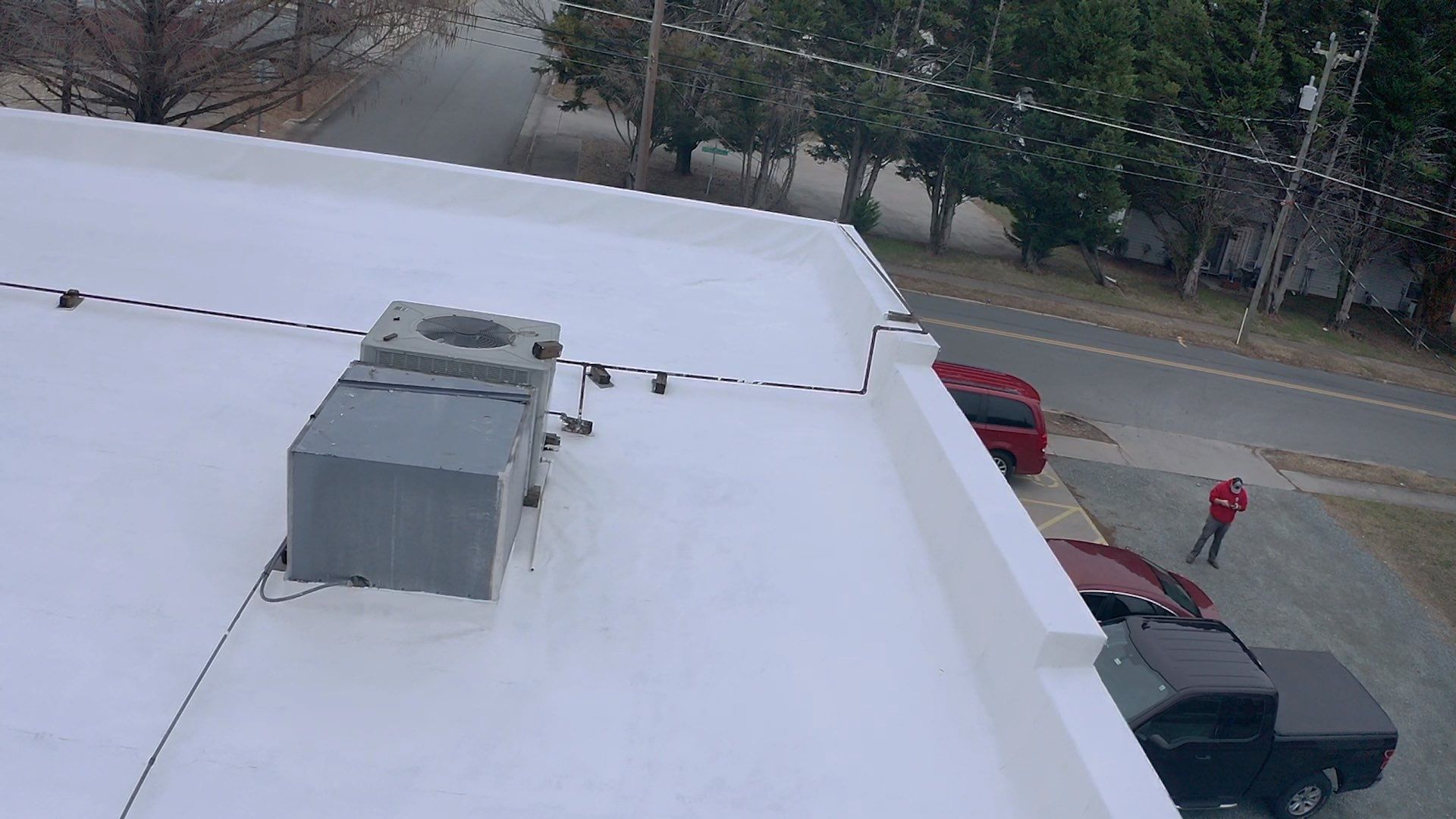Commercial Roof Restored by Just In Time Roofing and Restoration