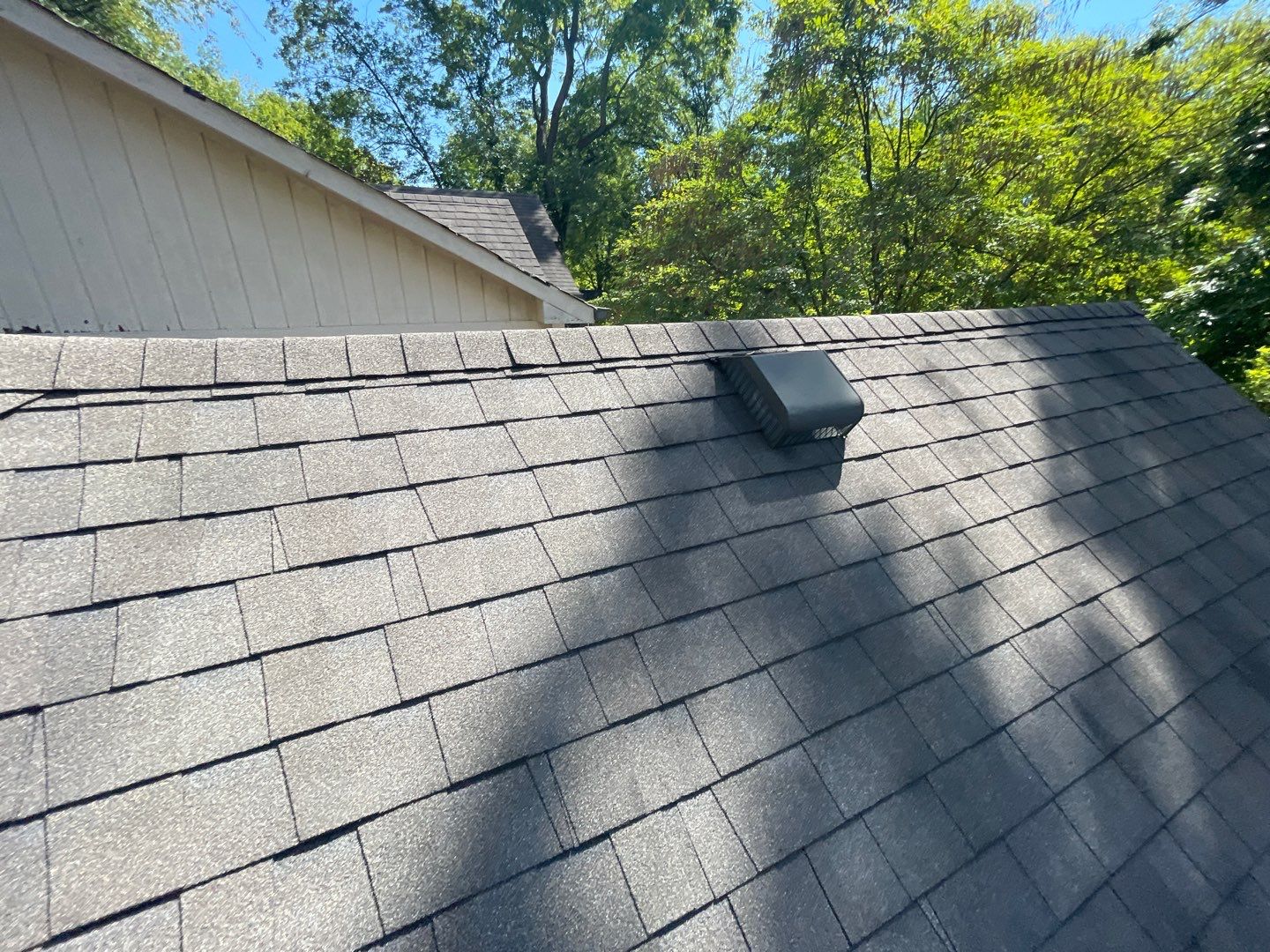 Seabreeze Roof Replacement, Exterior Siding and trim repairs and paint by 317 Roofing & Restorations