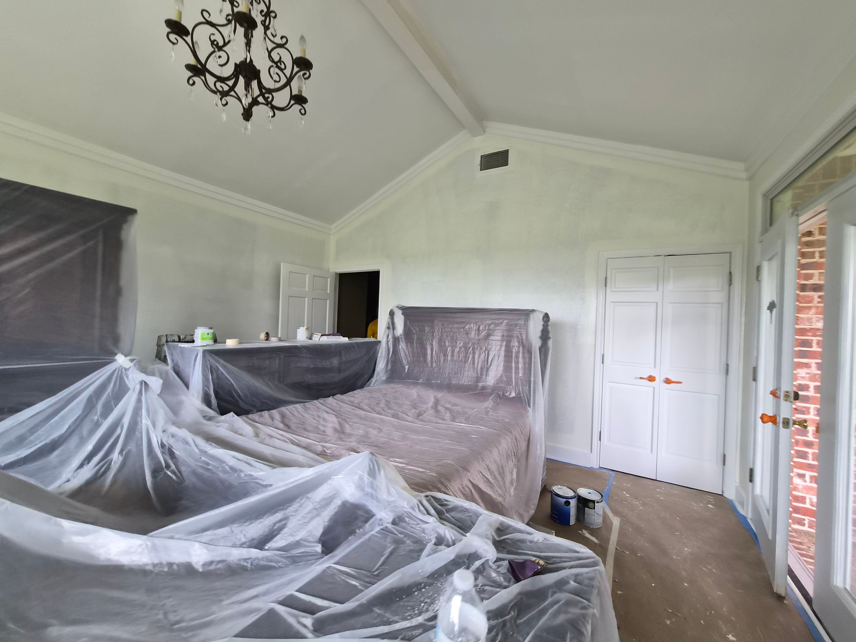 Extensive Interior Repair & Repaint in Tyler TX by Quality Coats Painting