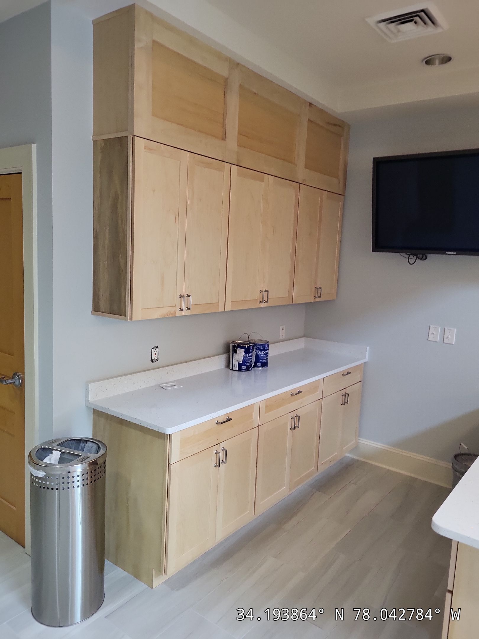 Commercial Fitness Center Flooring Installation & Cabinet Installation  by RGR Construction and Roofing, LLC