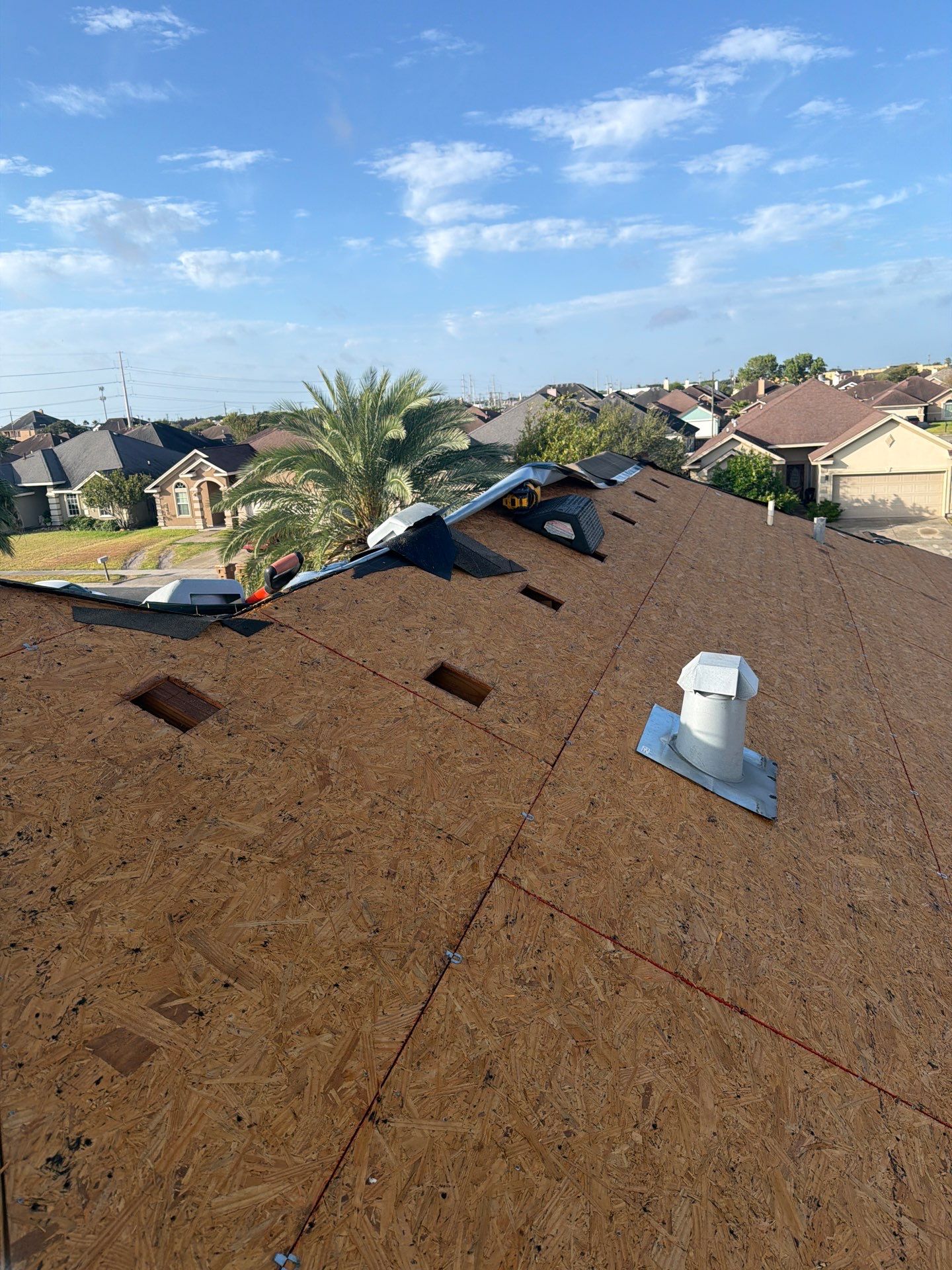New Roof with better Ventilation  by Bayfront Roofing and Construction