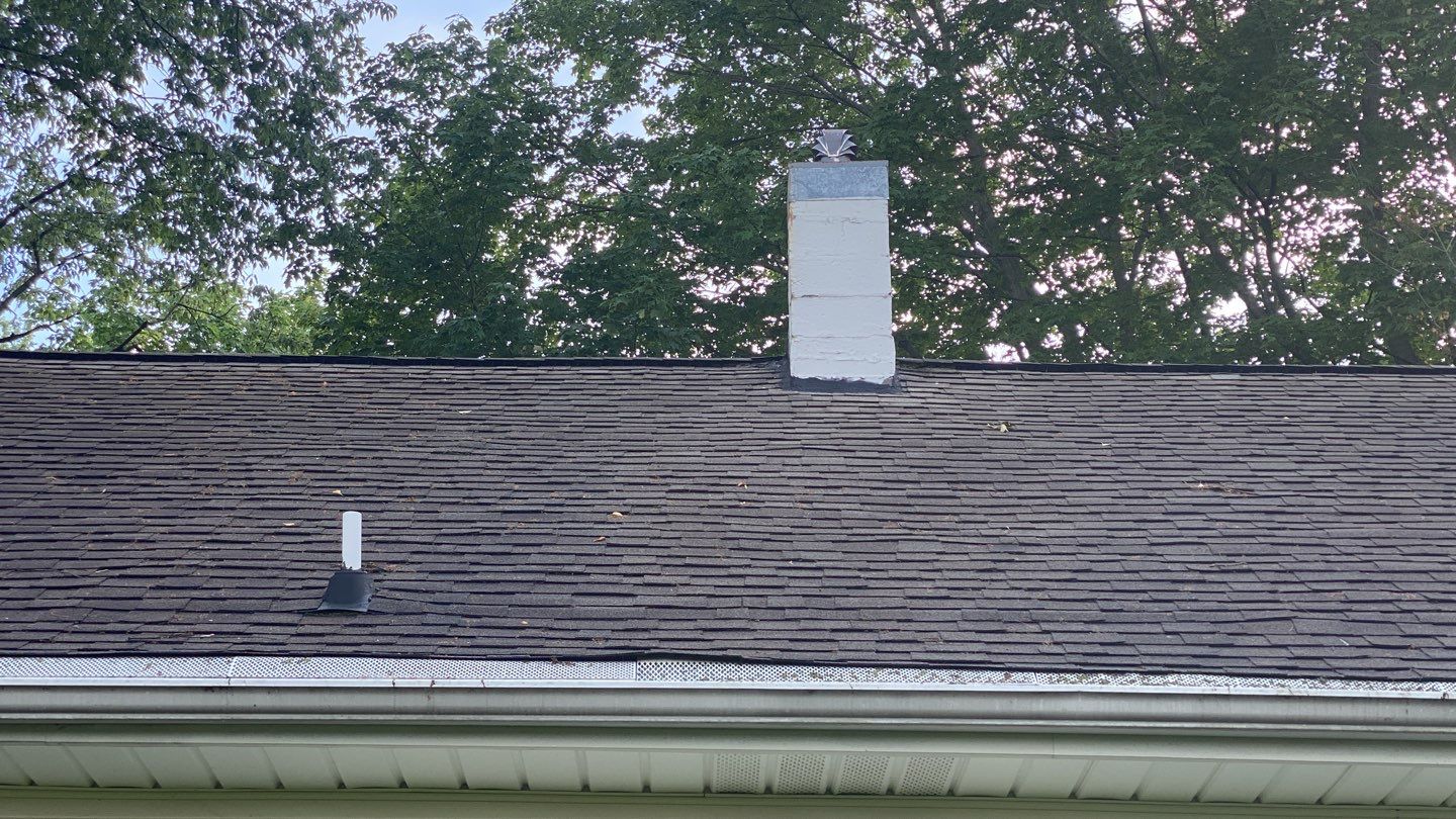 Metal Slate Shingle Roof Replacement After Hail Damage in Columbia City, Indiana by 4Ever Metal Roofing