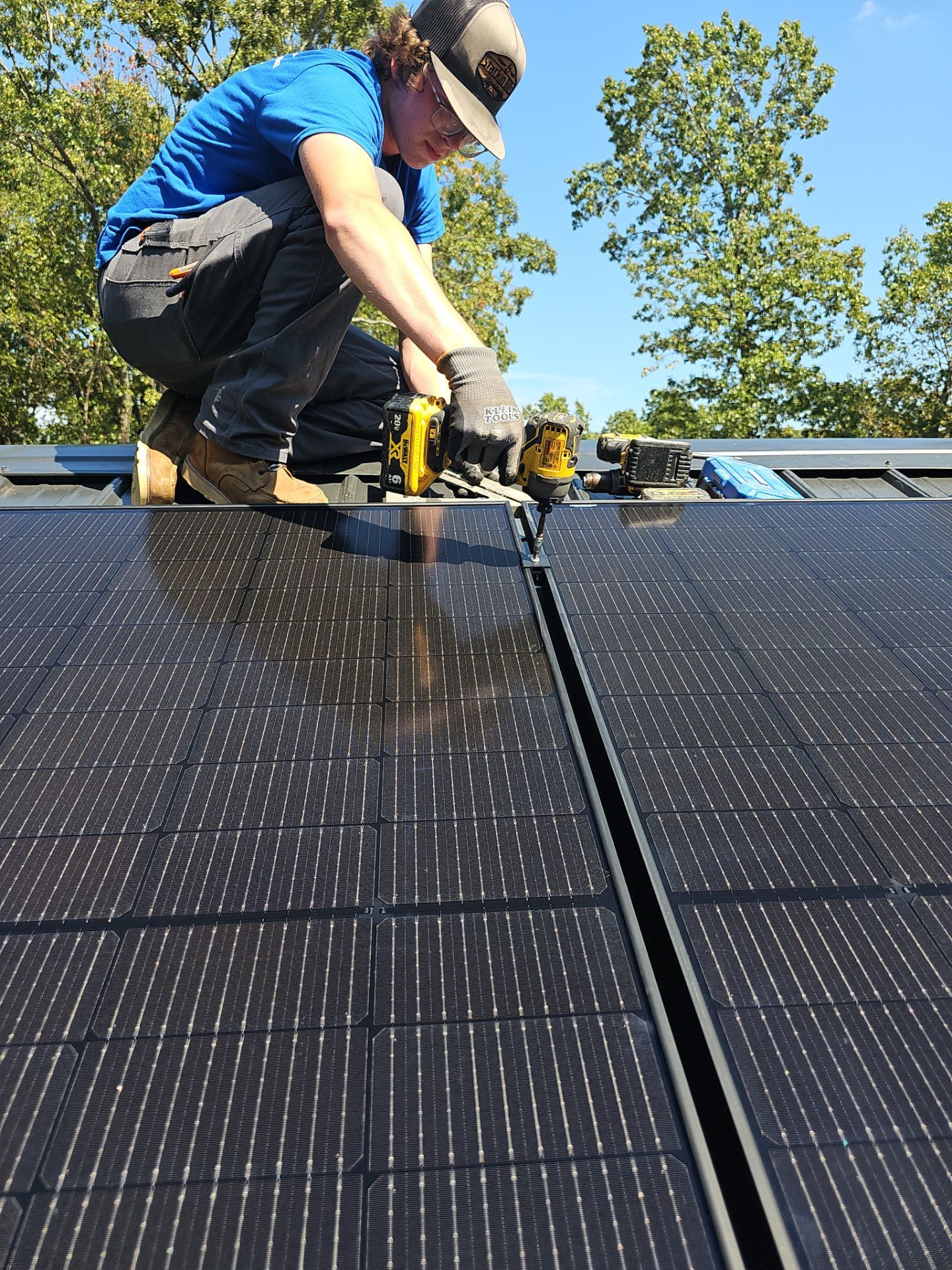 Hunting Cabin With Solar And Batteries by Argent Electric LLC