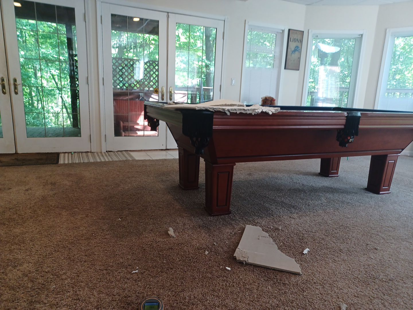 Project in Village of Clarkston by EzDry Water Mitigation & Property Restoration