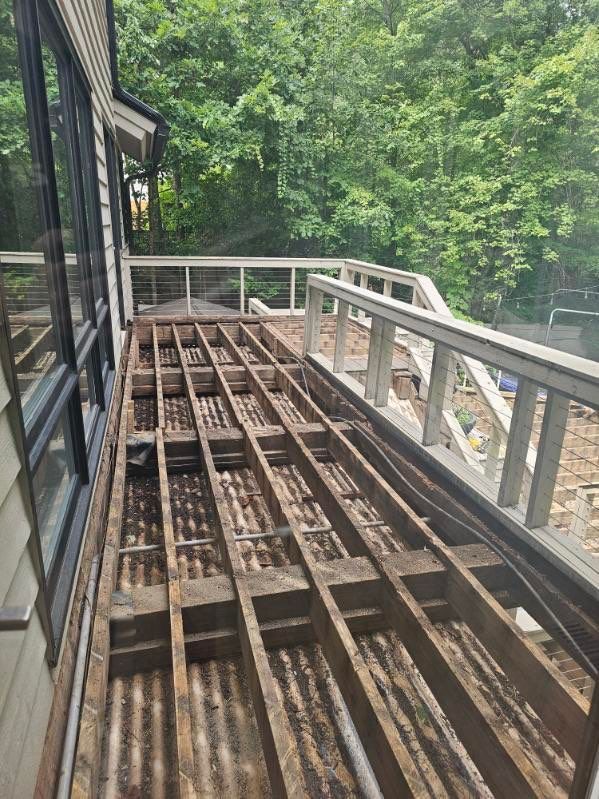 Deck Installation and Painting by Billy Weatherspoon Contractor