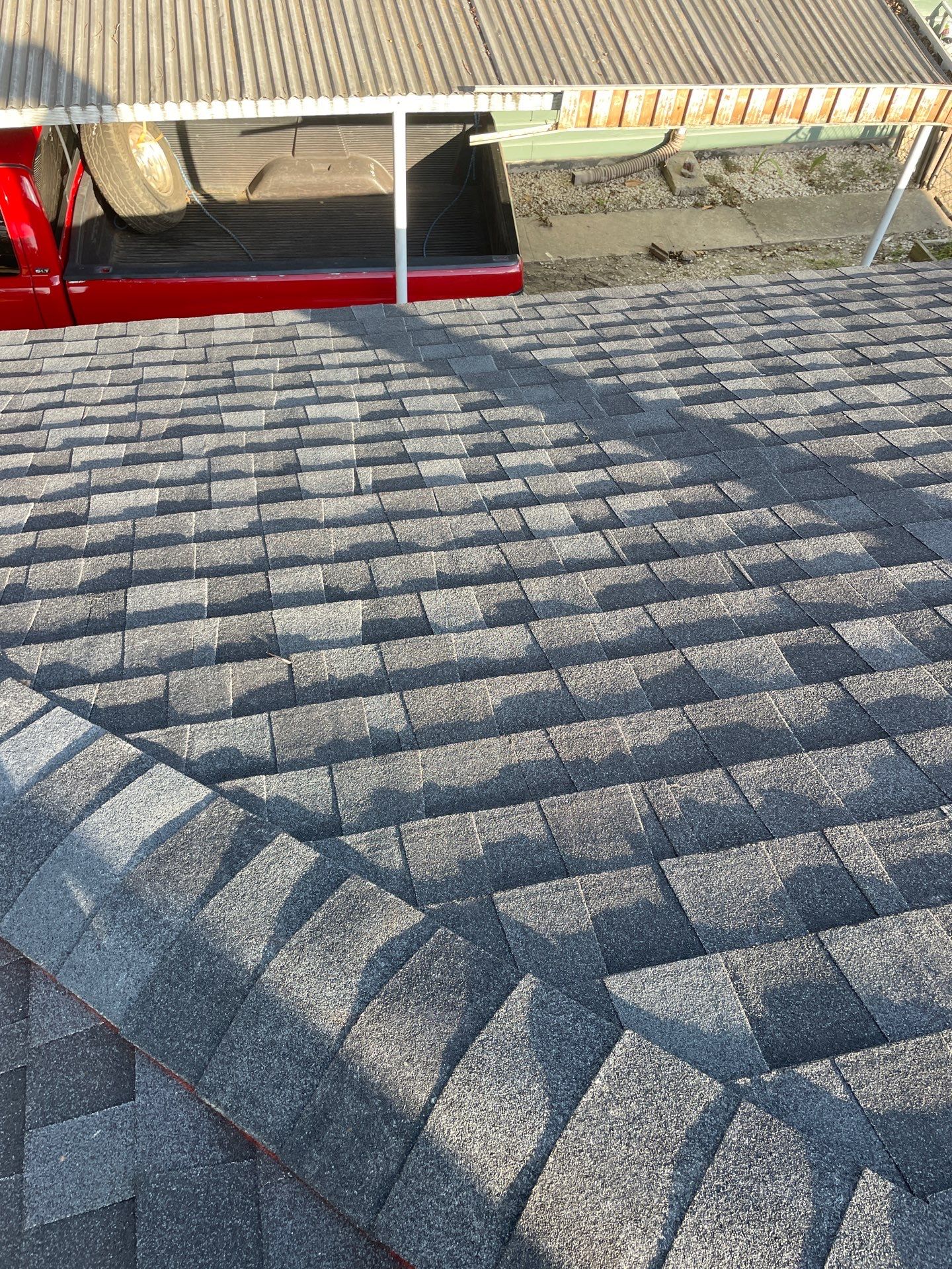 Residential Roofing Installation using Owen's Corning Duration (Lifetime) Shingles by Roof Repair Company