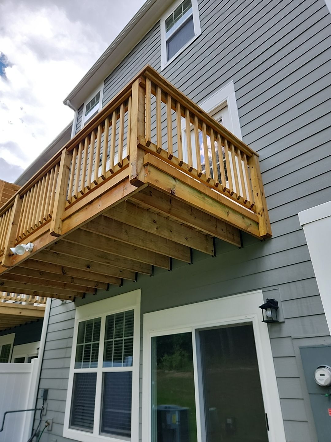 Coated Deck using Wood Sealant by DuraSeal