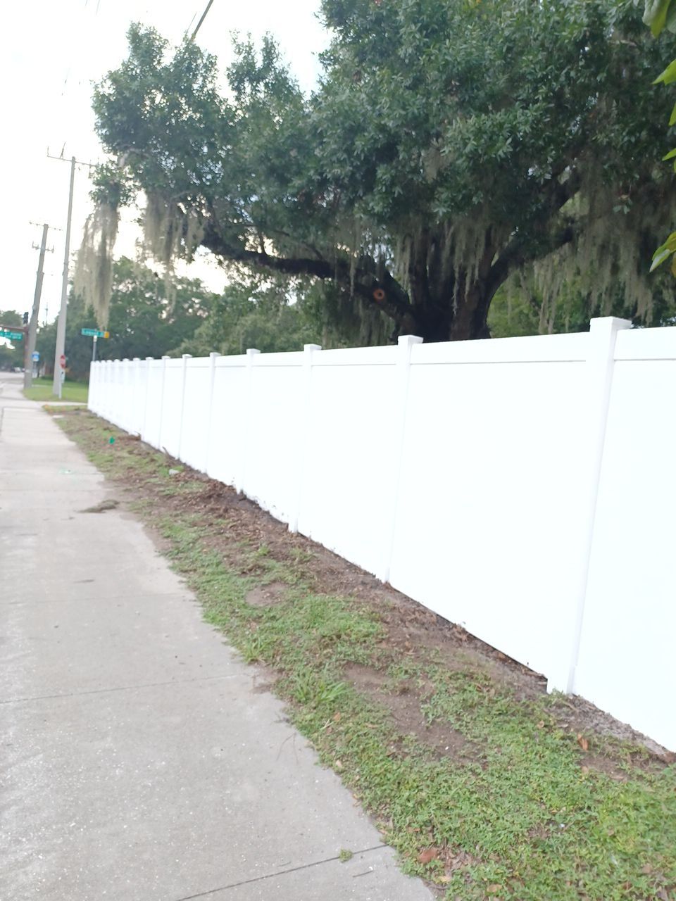 Sarasota, FL 6ft. Tall White Vinyl Privacy Fence by Asap fence and gates, LLC