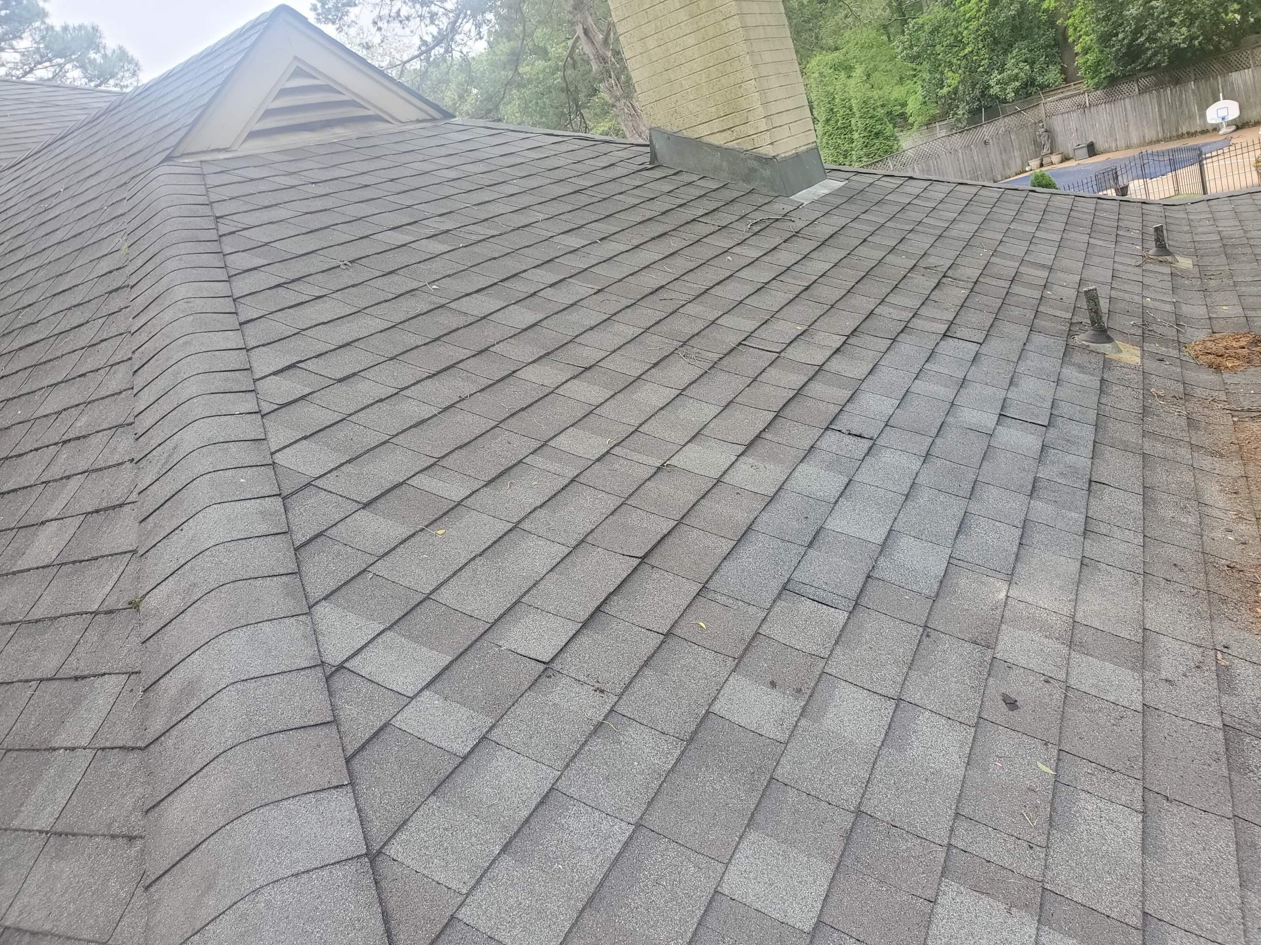 Asphalt Shingle Roof Repair and Sheathing Replacement in East Memphis by Revival Roofing Services