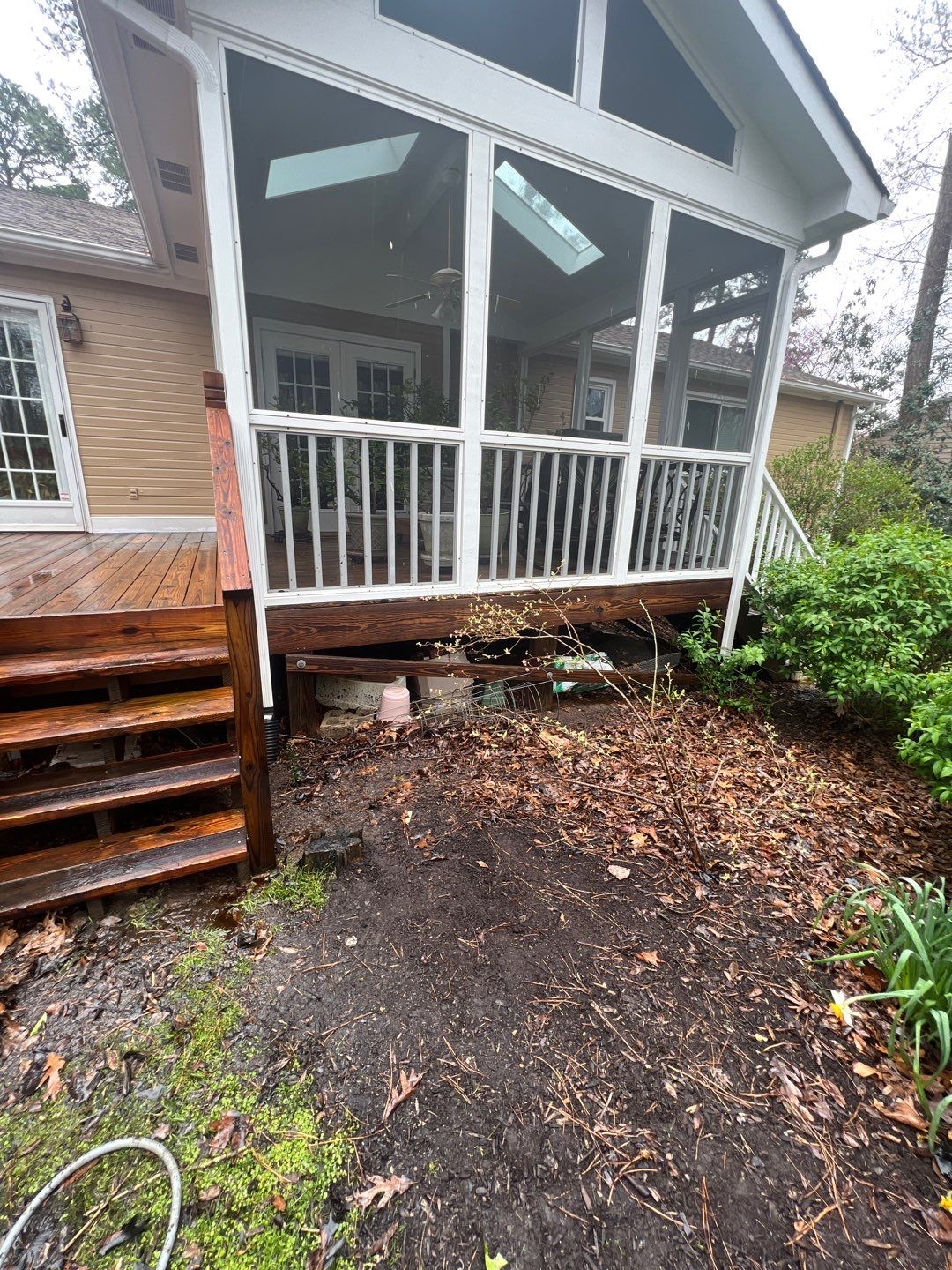 Weathered Deck using Wood Sealant by DuraSeal