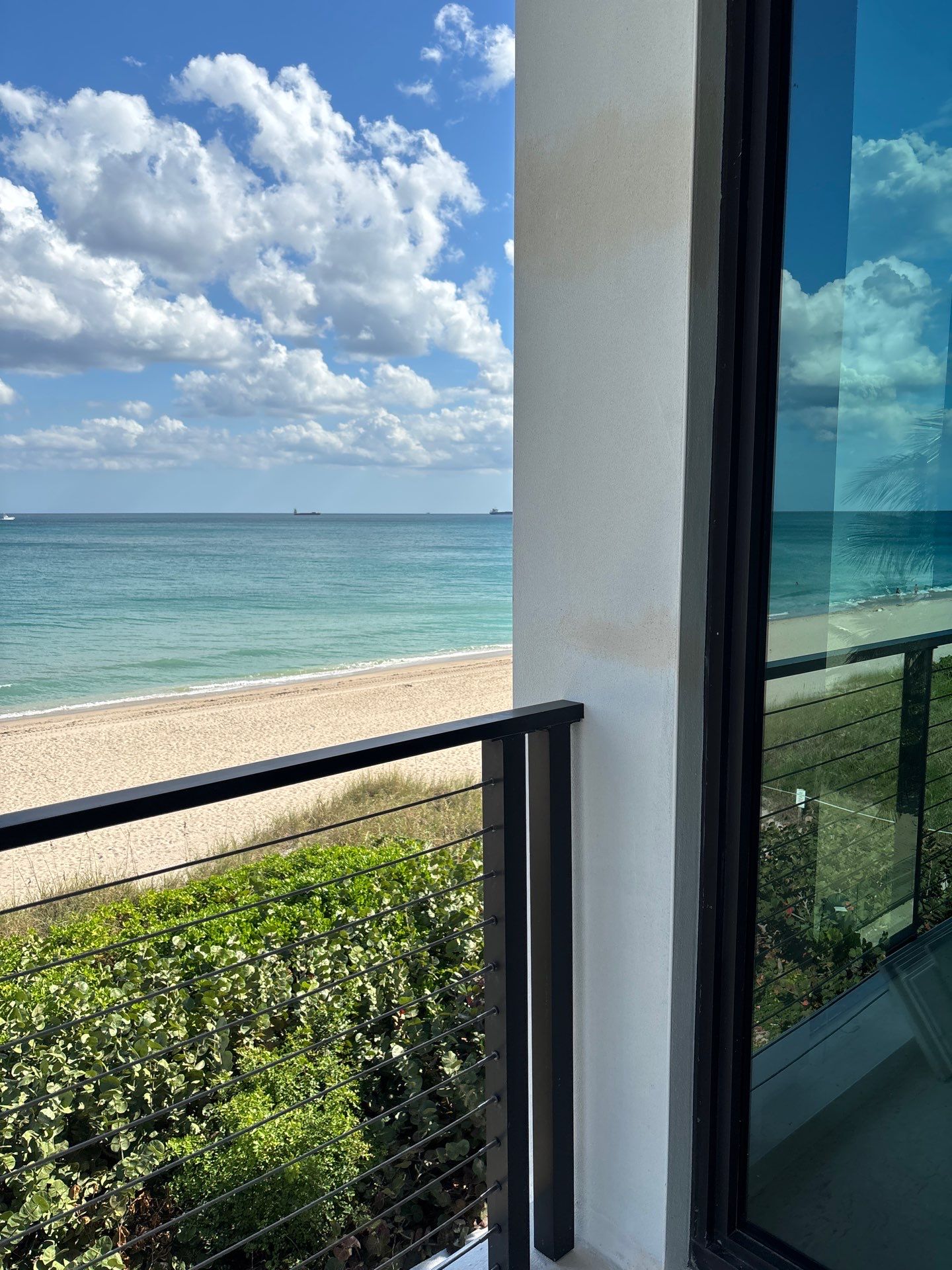 Oceanfront New Home Painting by John “The Greek” Painting