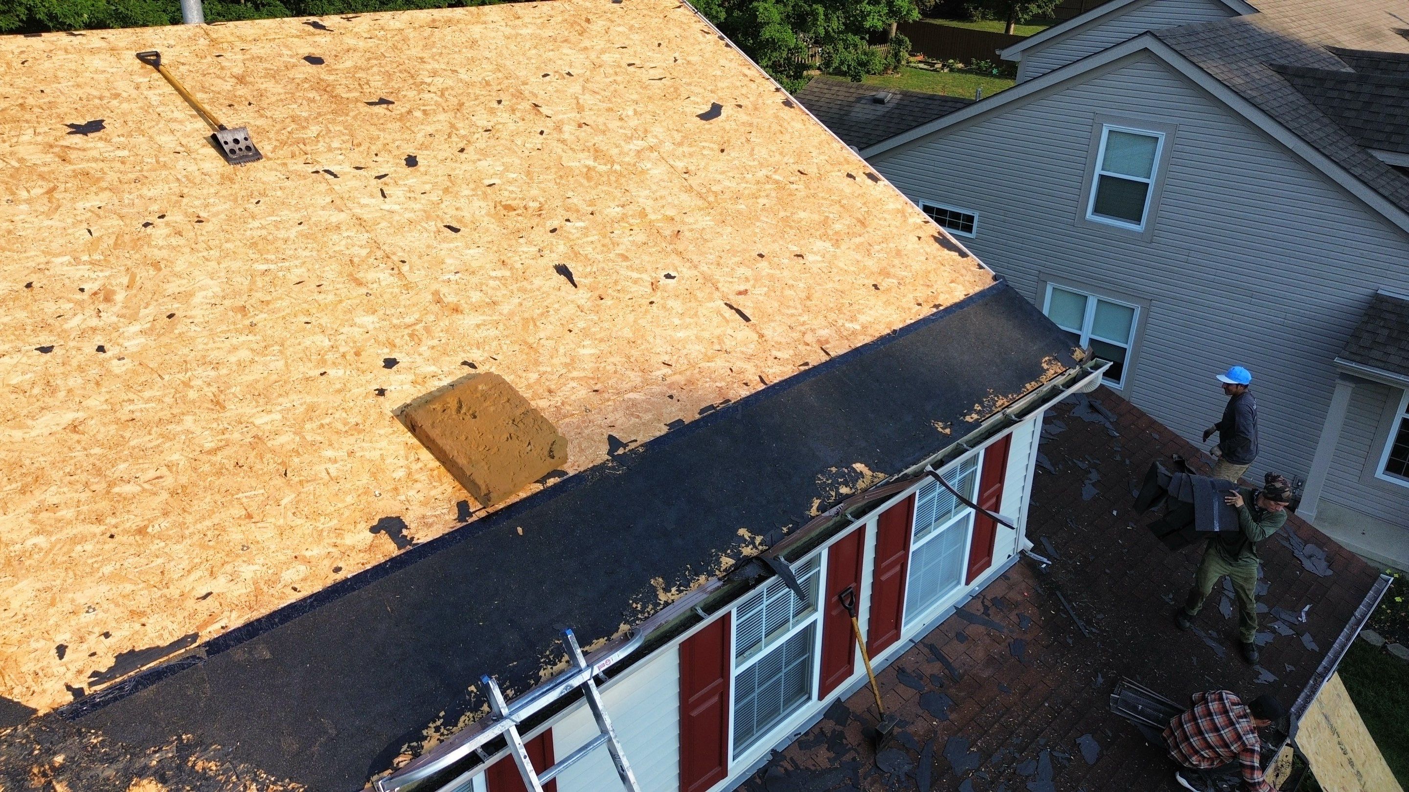 Residential Roofing Installation using Timberline HDZ Shingles - Hickory by RoofX 