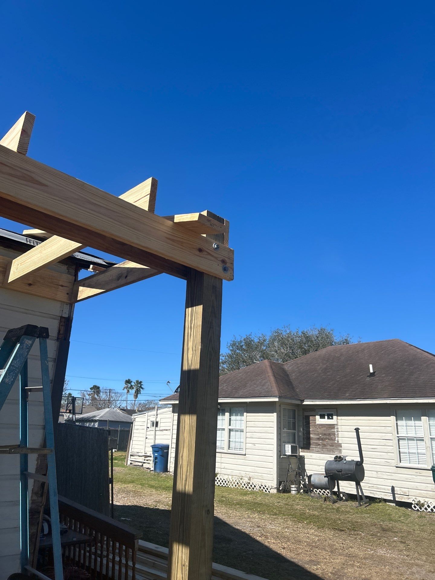 Over Engineered Patio by Bayfront Roofing and Construction