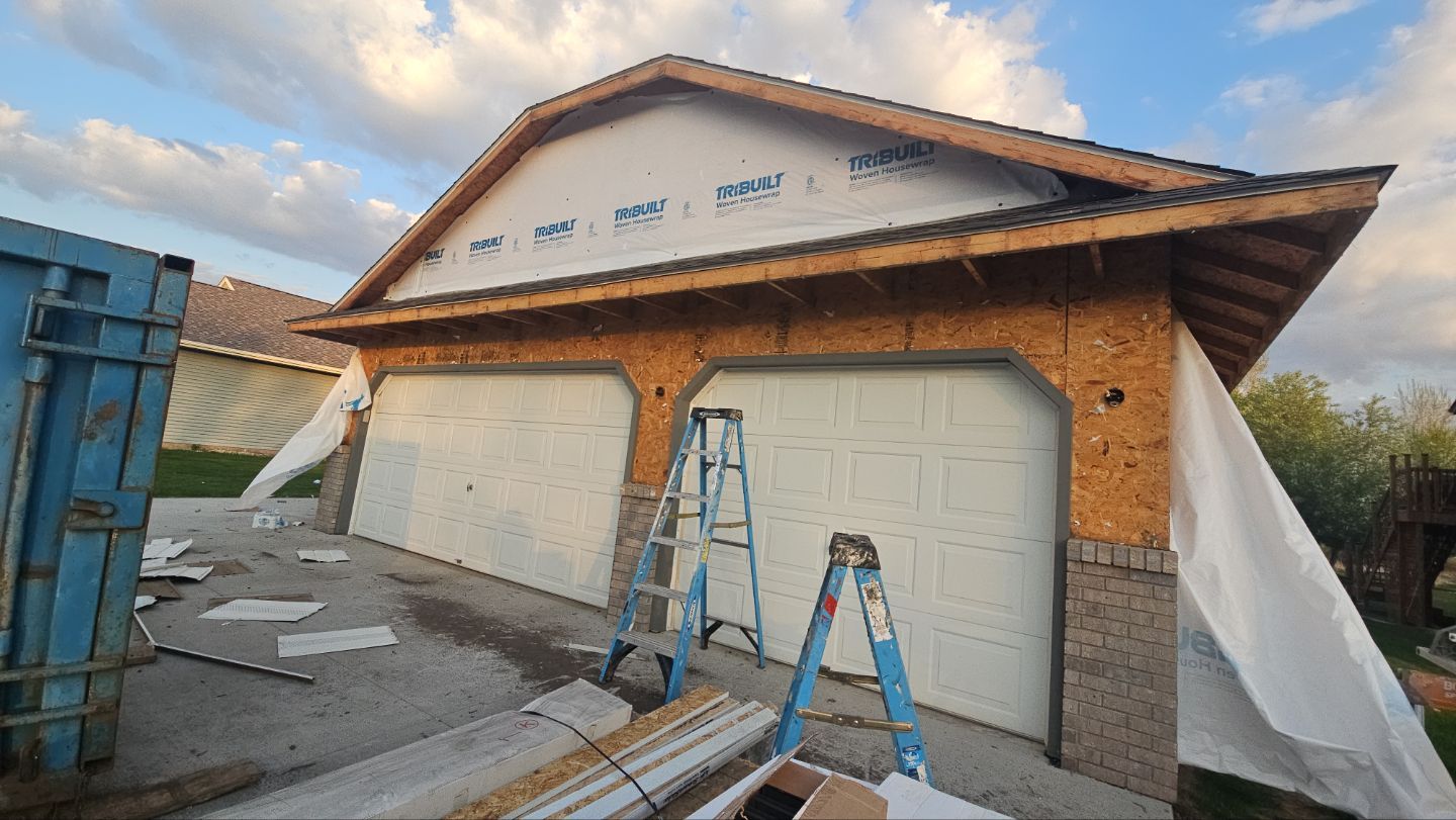 Project in Sartell by CoMitted 365 Roofing & Exteriors 