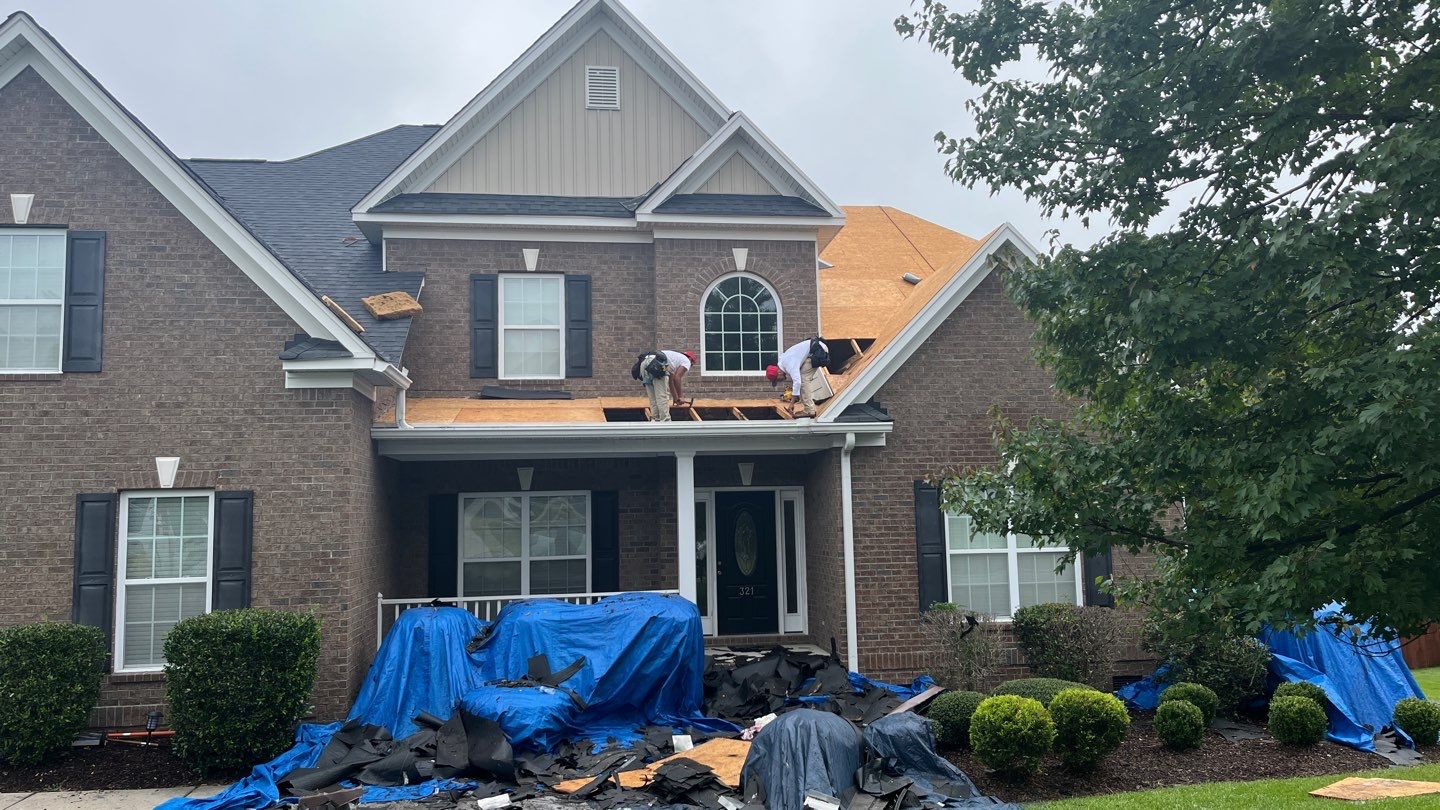 New Hail Damage Roof Replacement  by Midlands Roofing & Exteriors