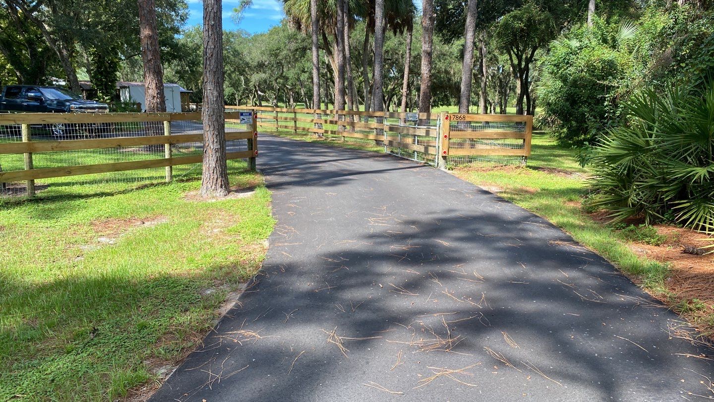Sarasota, FL Entry Gate with Liftmaster Gate Operator  by Asap fence and gates, LLC