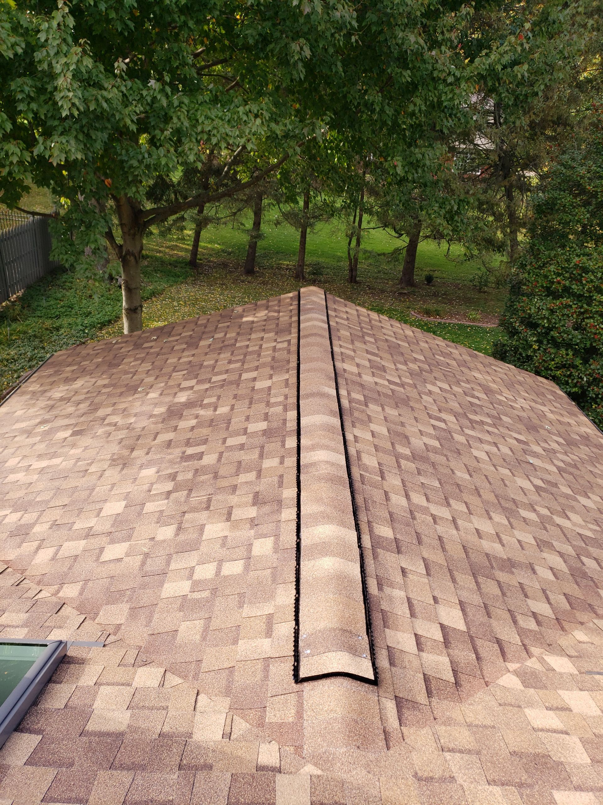 ATLAS PINNACLE COLOR: MORNING HARVEST DRIP EDGE: MUSKET BROWN by Eagle Eye Roofing