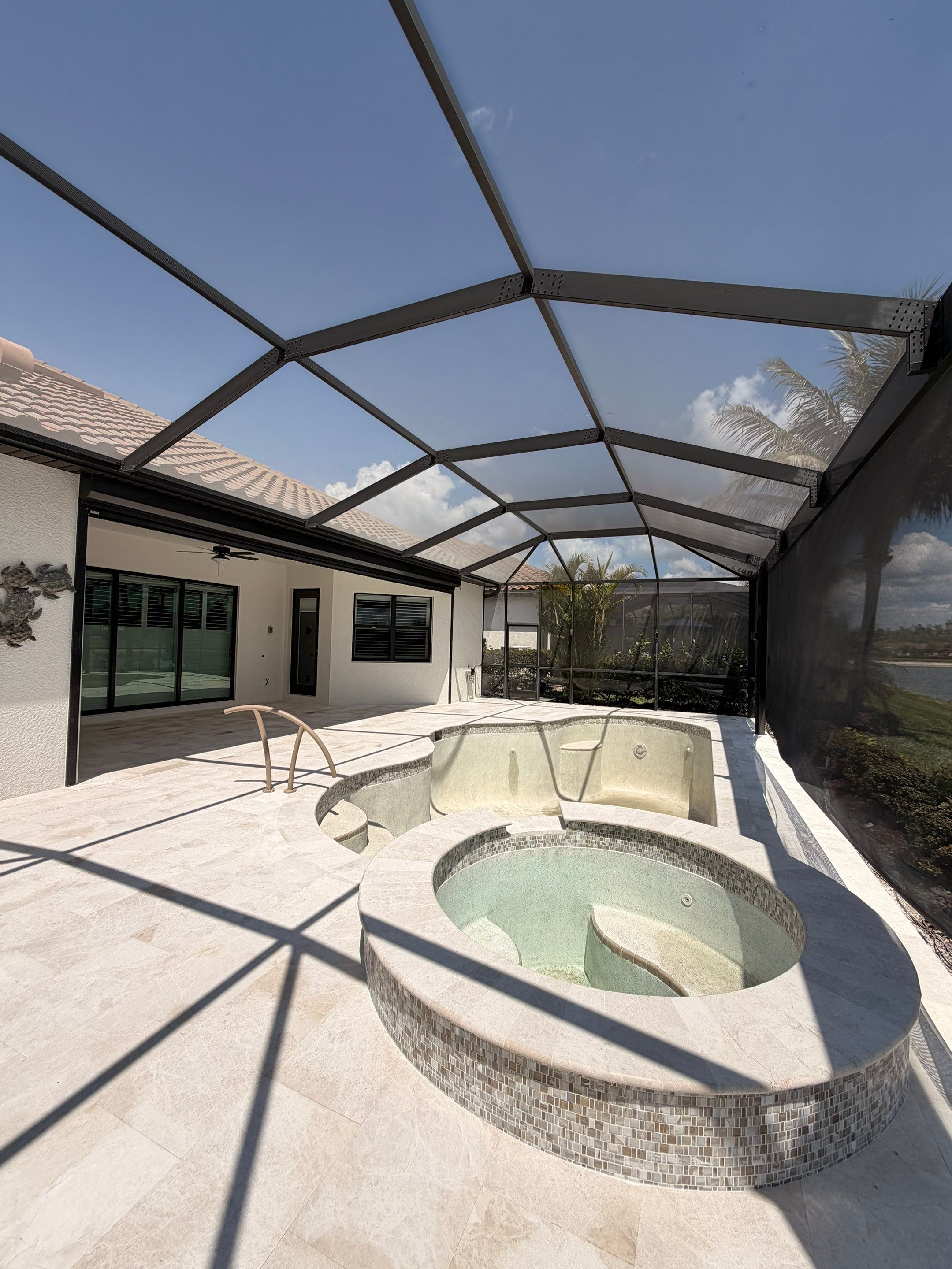 Pool Deck Renovation | Pool Coping | Waterline Tile | Bonita National Golf & Country Club` by Old Town Pavers Llc