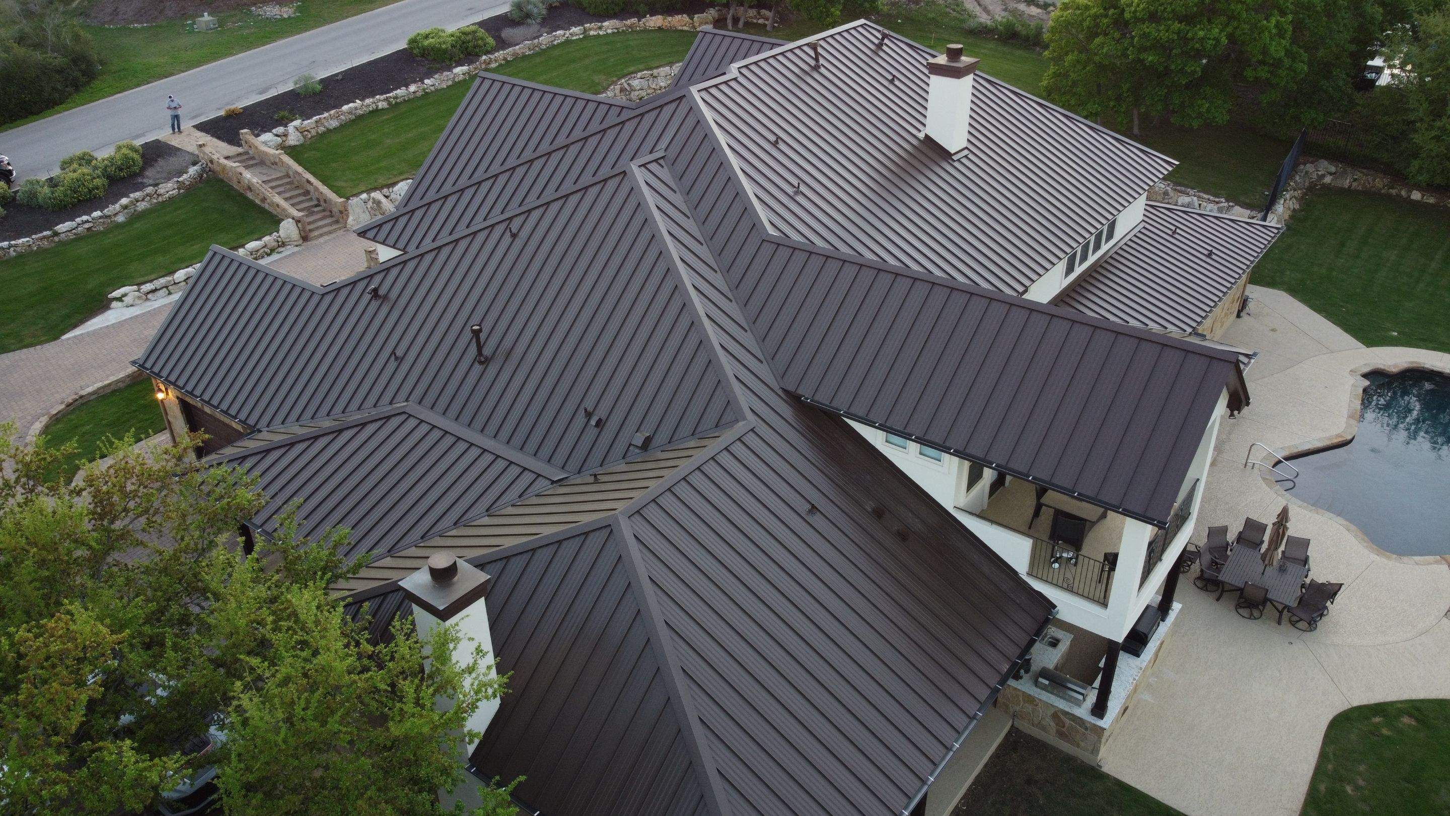 Residential Metal Roof Showcase - Leander, TX by A1 Roof Care