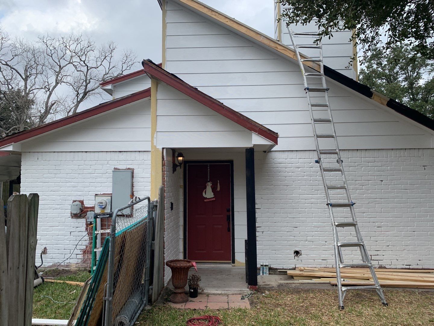 Exterior Transformation- Full Roof Replacment and James Hardie Siding Project by Galvan Roofing and Construction