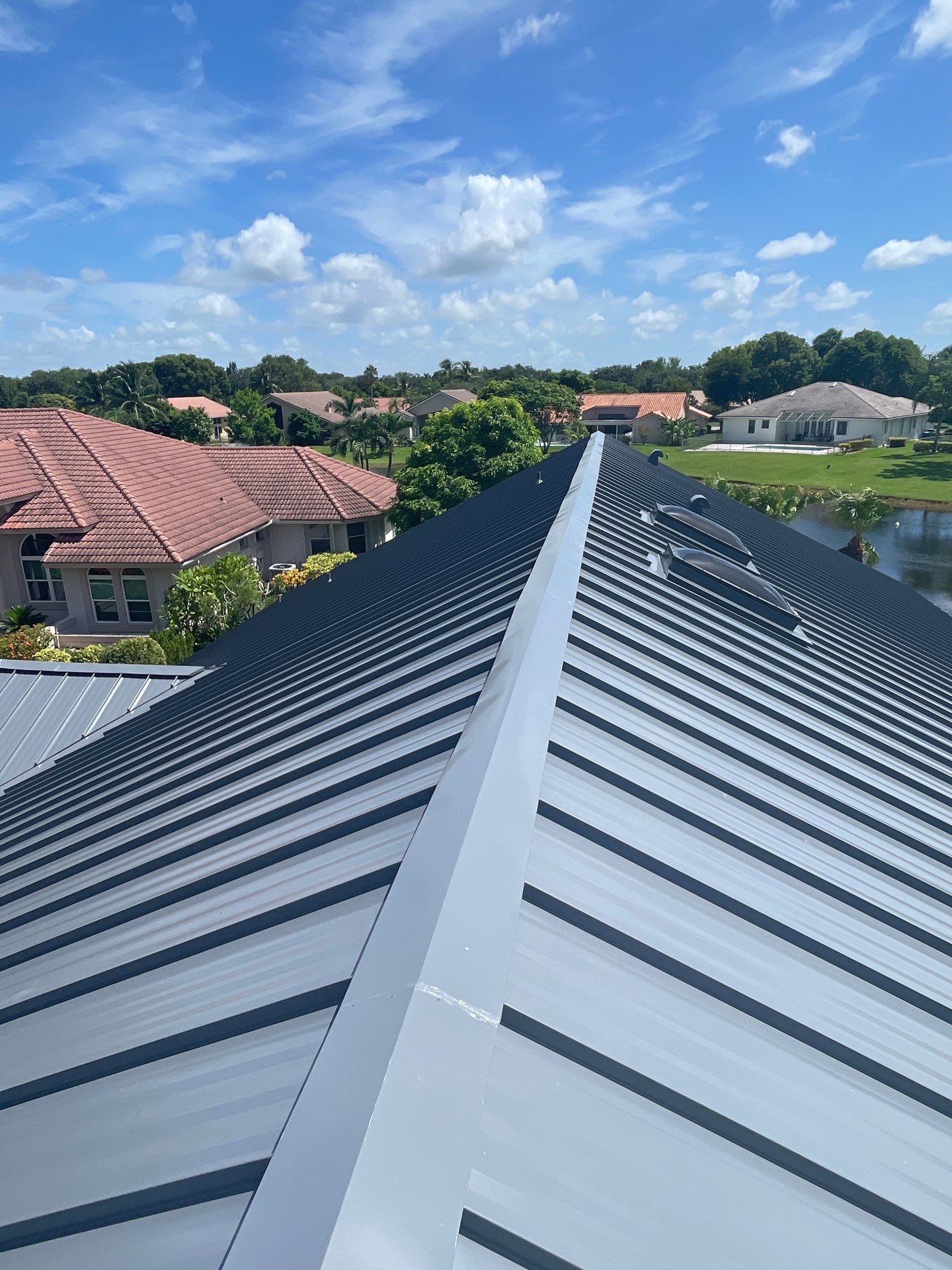 Residential Roofing Installation using MS Metals by First Due Roofing