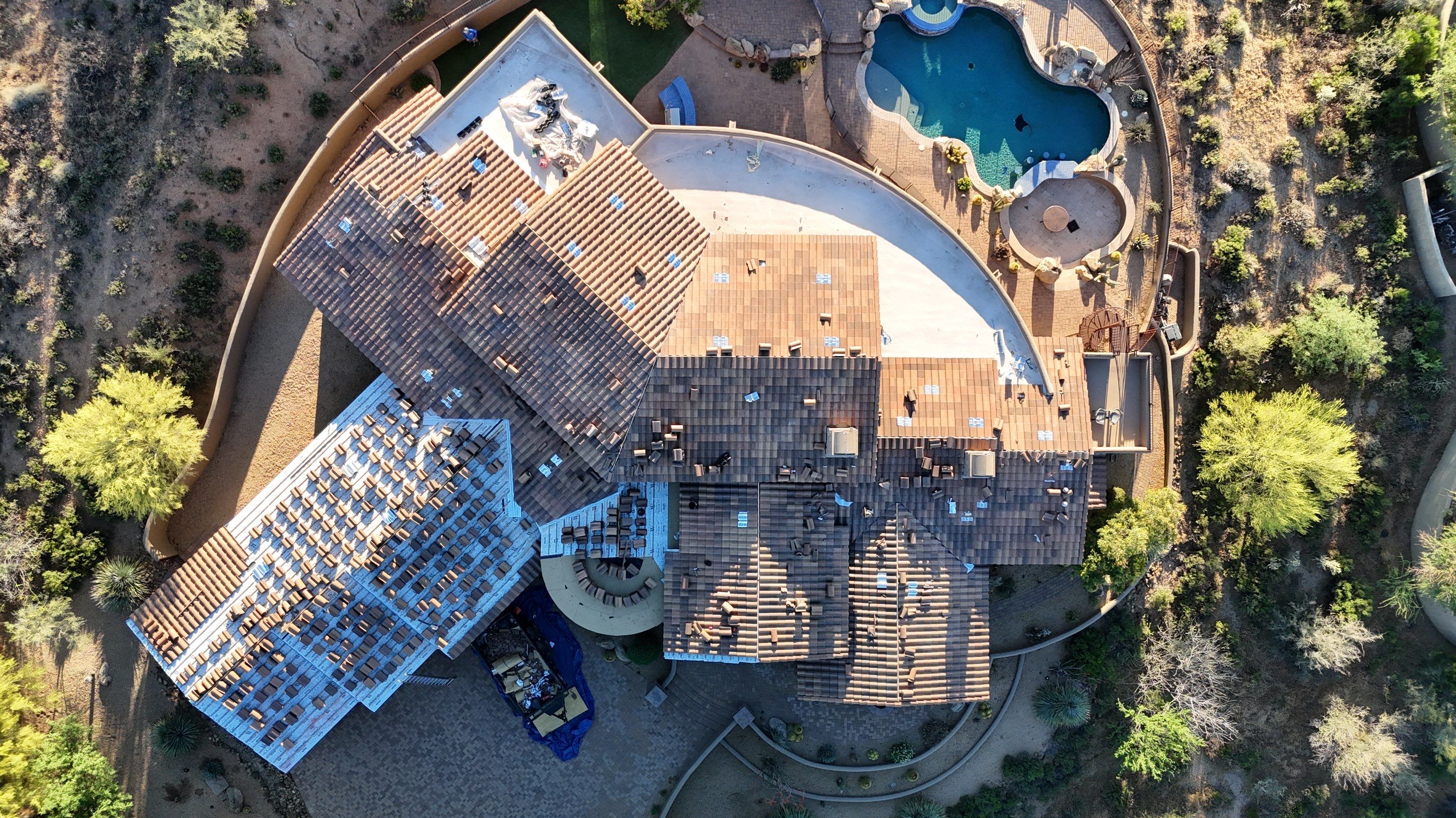 Project in Scottsdale by Saint Roofing